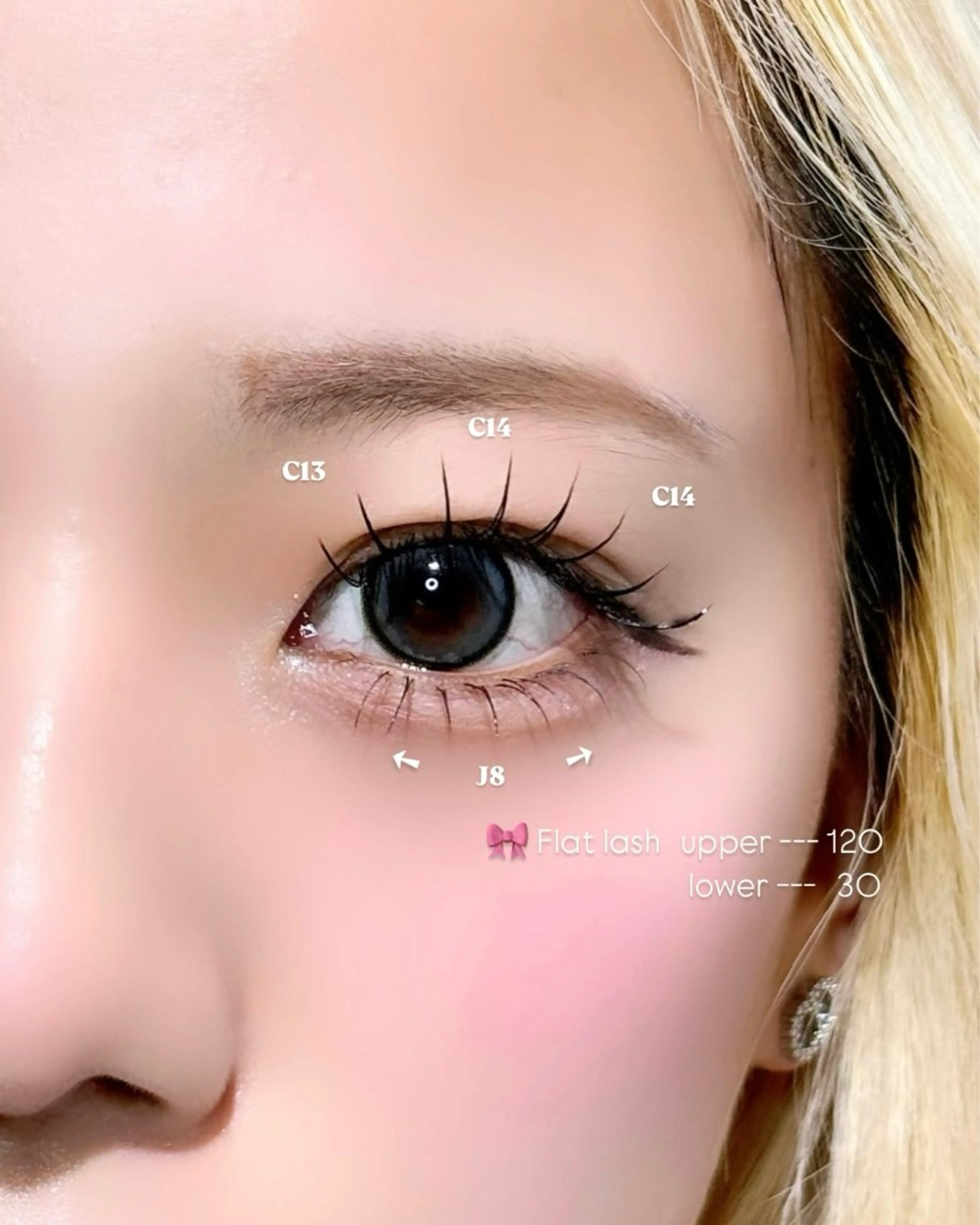 マツエク・マツパ マツエク fein. Miyu🎀のマツエク・マツパデザイン