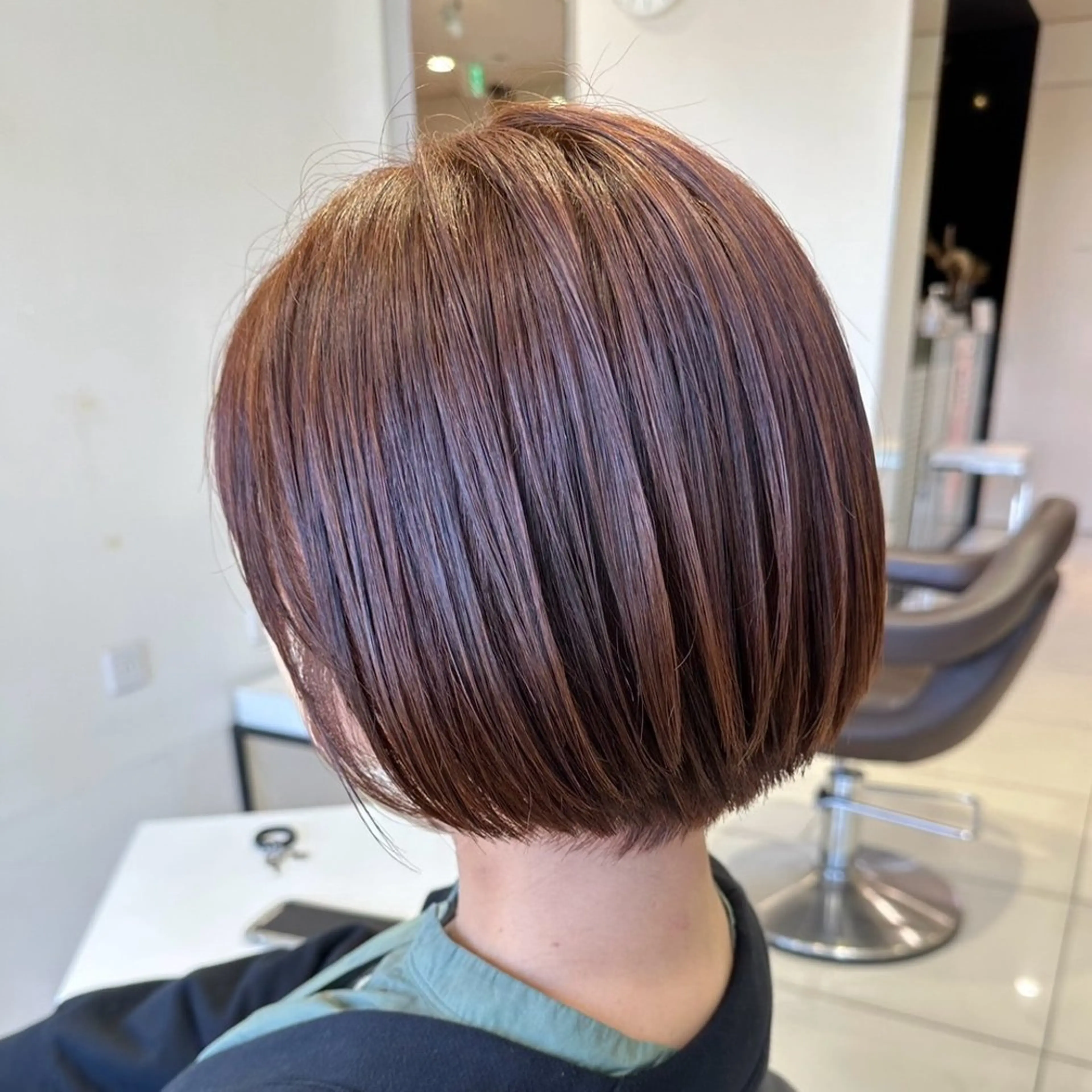 ショート レイヤーカット/艶髪 /髪質改善/のマツエク・マツパデザイン