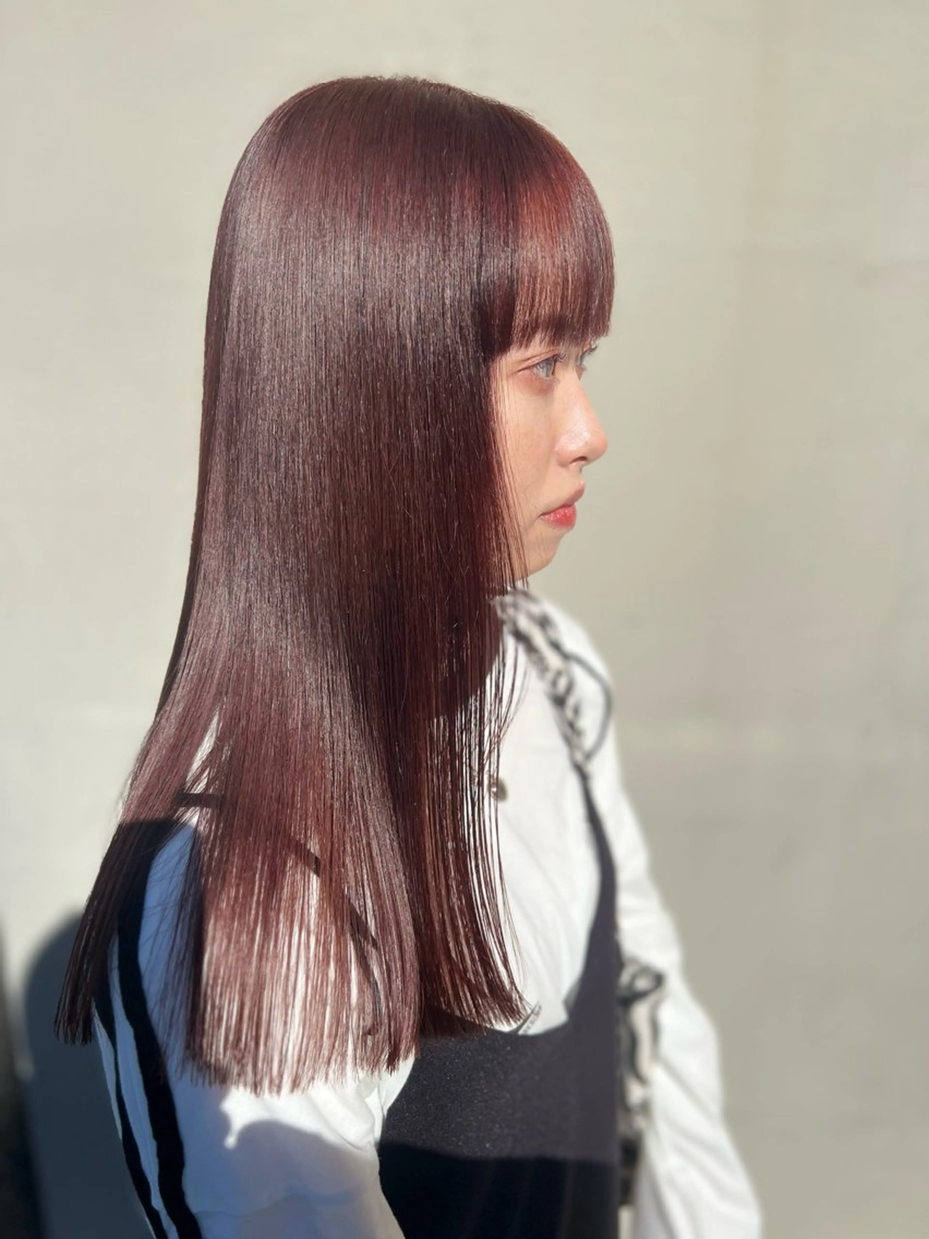 ロング カラー Lapel green所属・Lapelgreen 森町 / AOIのヘアスタイル