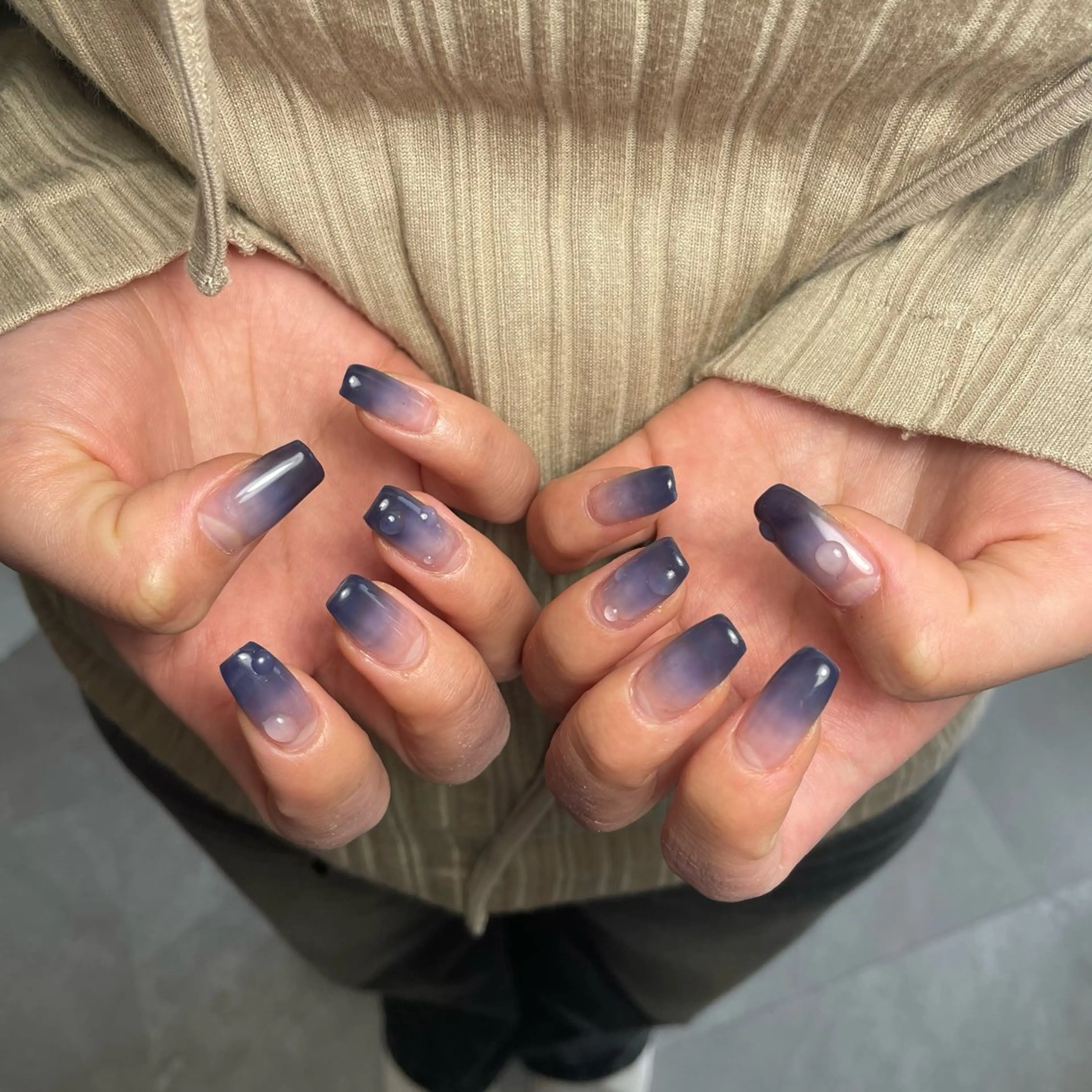 （オフ込み）フレンチorグラデーションネイル💅🩷の写真