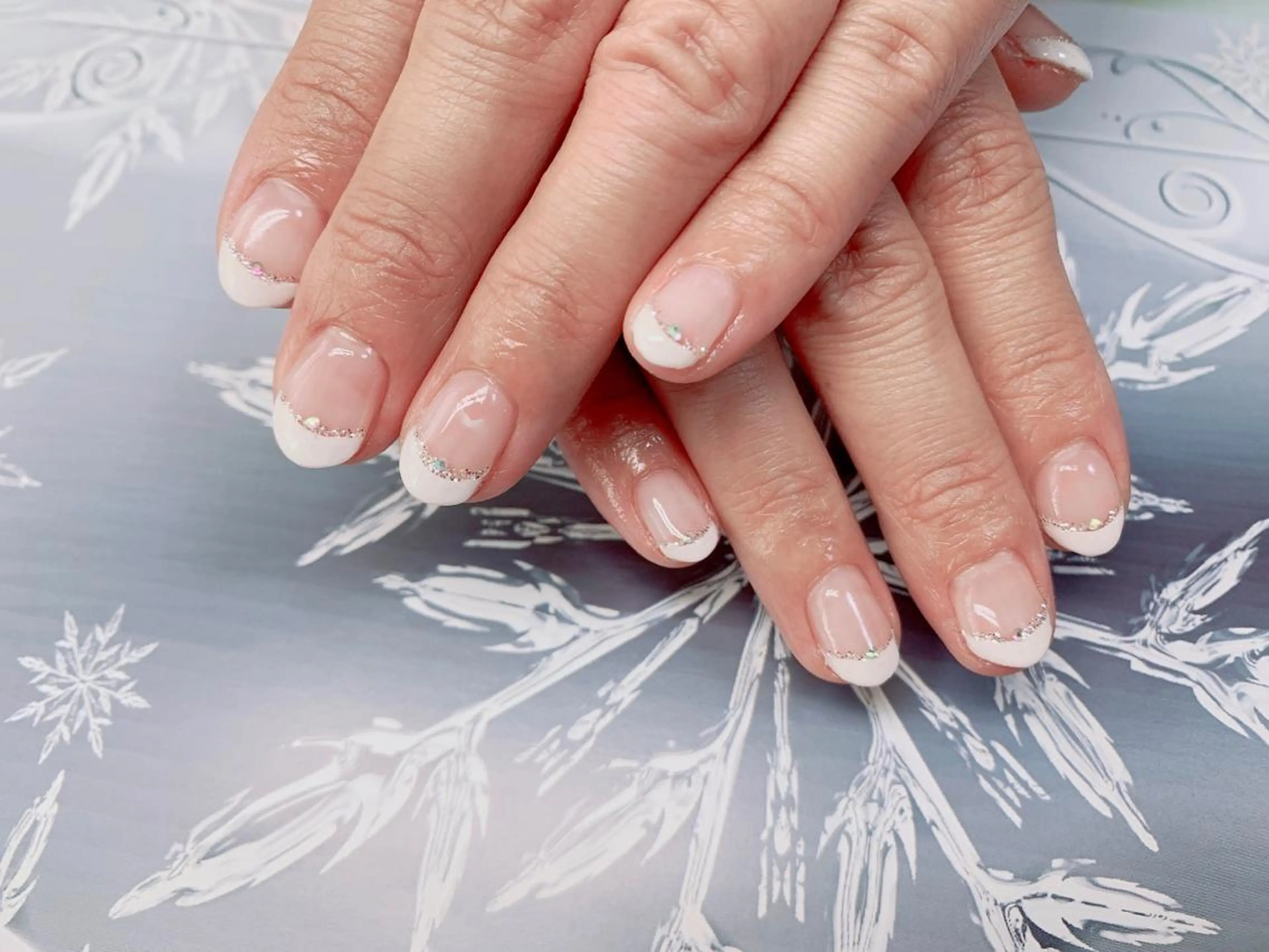 ネイル フレンチネイル キラキラネイル ラメ(グリッター) ストーンネイル 痩身/脱毛/ネイル HARUKAのエステ・リラクイメージ