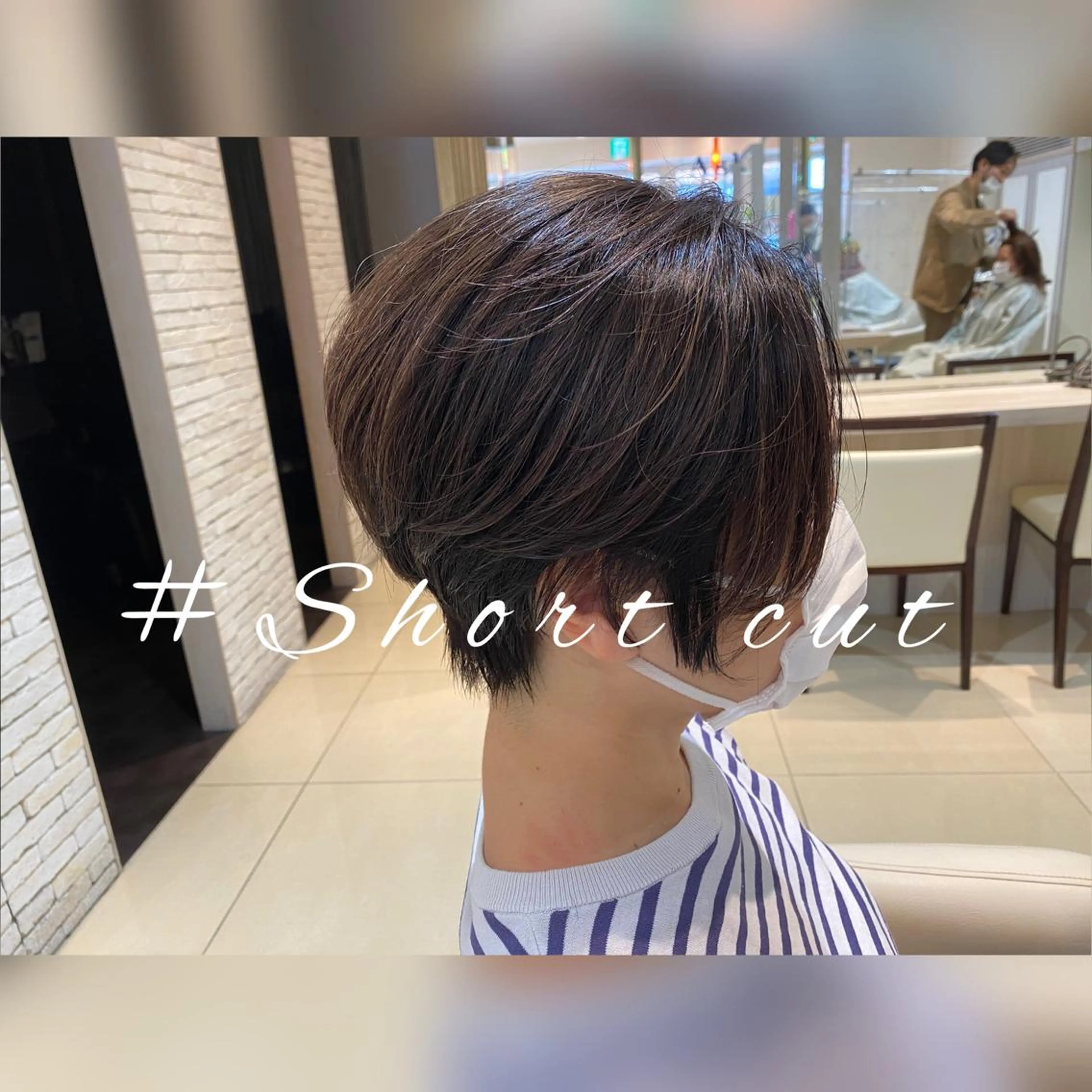 ショート カラー ヘアカラー Dxxxx III所属・女性目線の大人 メンズ*Ayakaのヘアスタイル