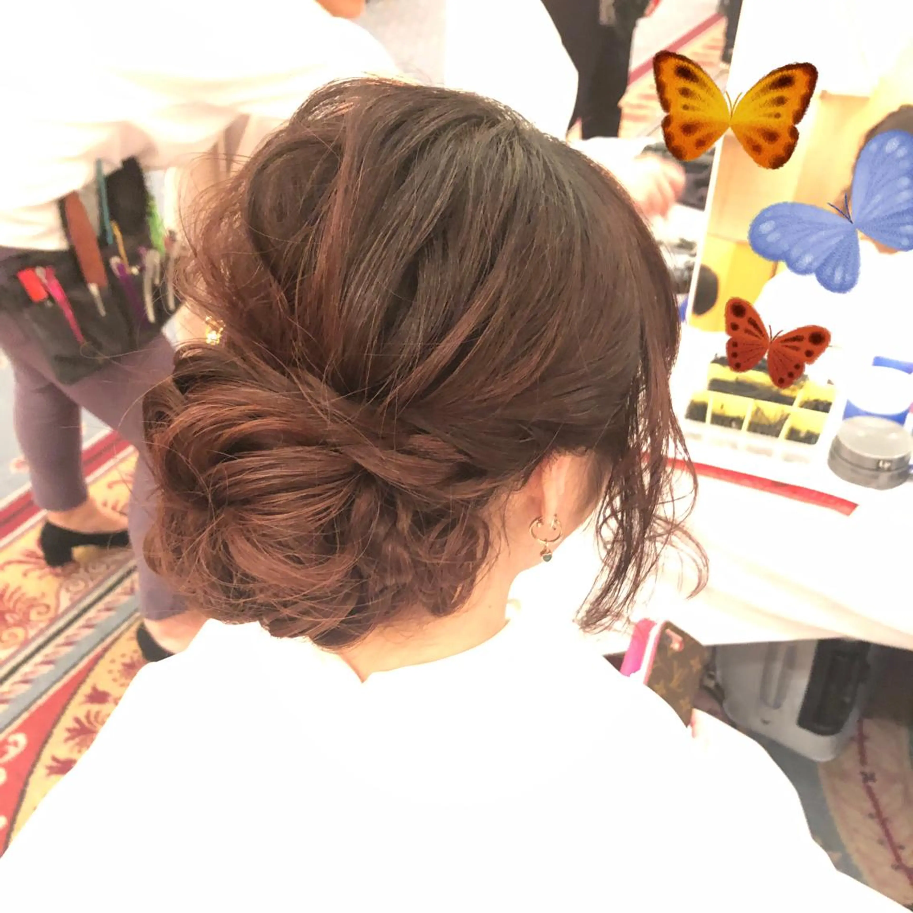 ロング ヘアアレンジ 鈴木 沙羅のマツエク・マツパデザイン