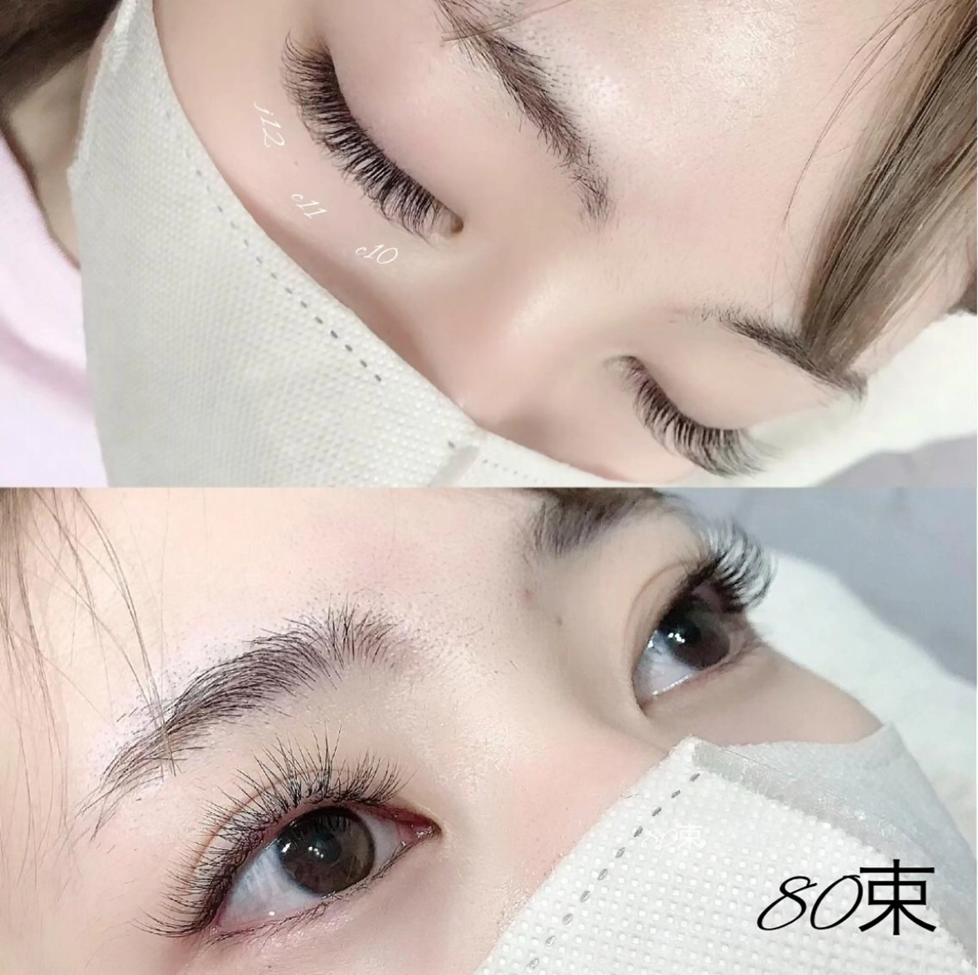 マツエク・マツパ セクシー ボリュームラッシュ マツエク eyelash presh yukaのマツエク・マツパデザイン