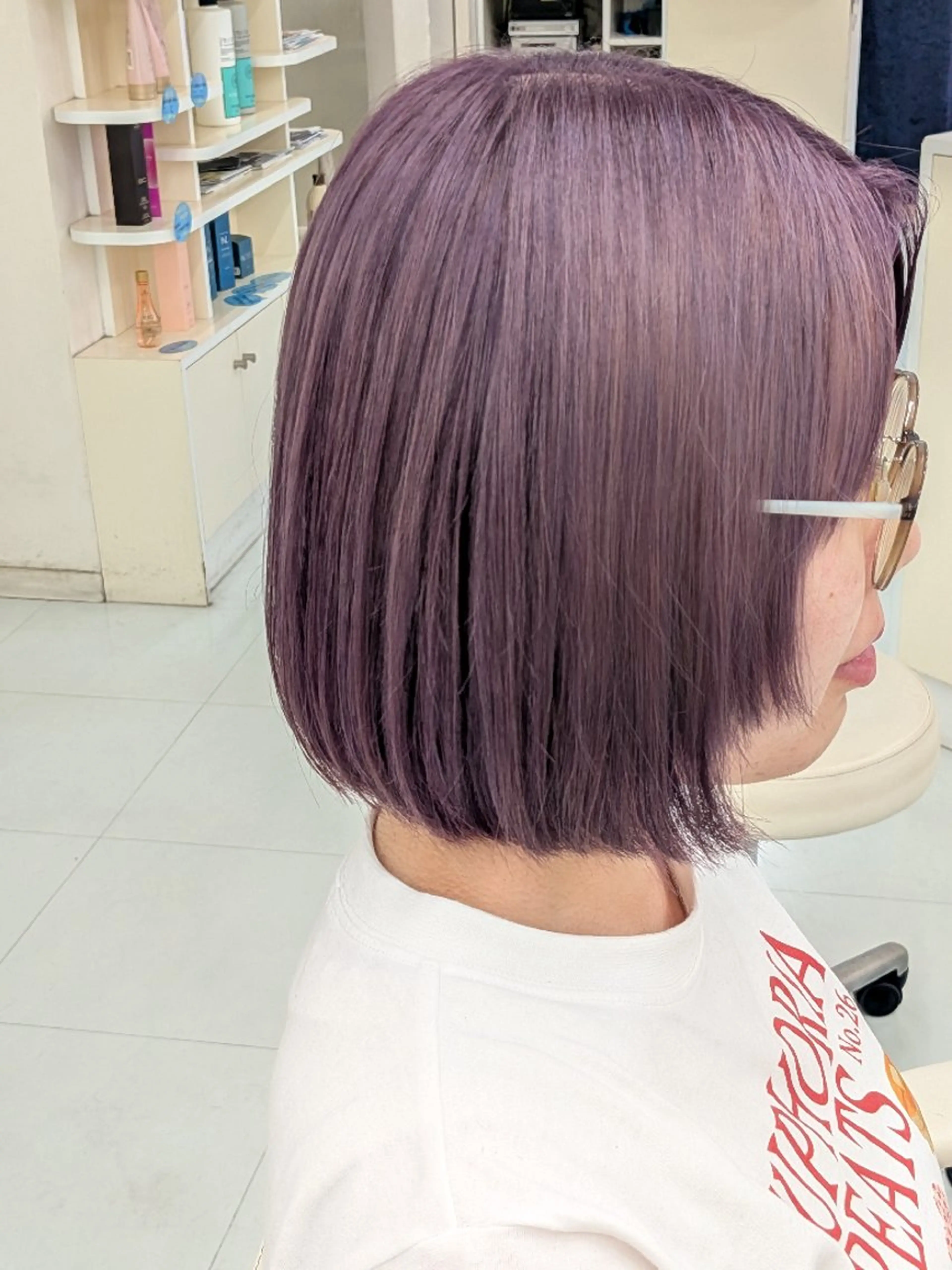 ミディアム ボブ delay所属・小川 真奈【delay】のヘアスタイル