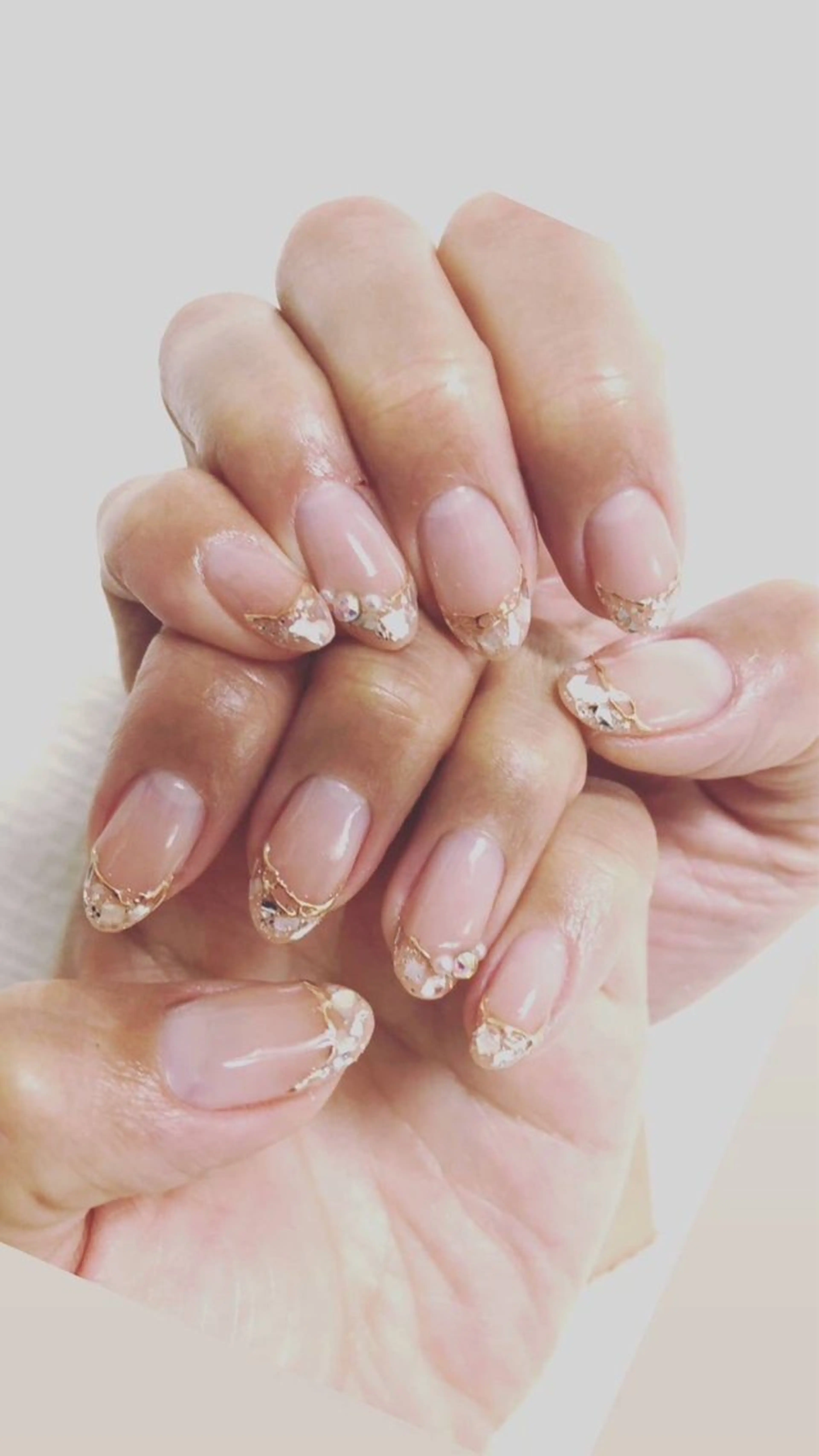 ネイル 自爪育成ネイルケア Lena  nailのネイルデザイン
