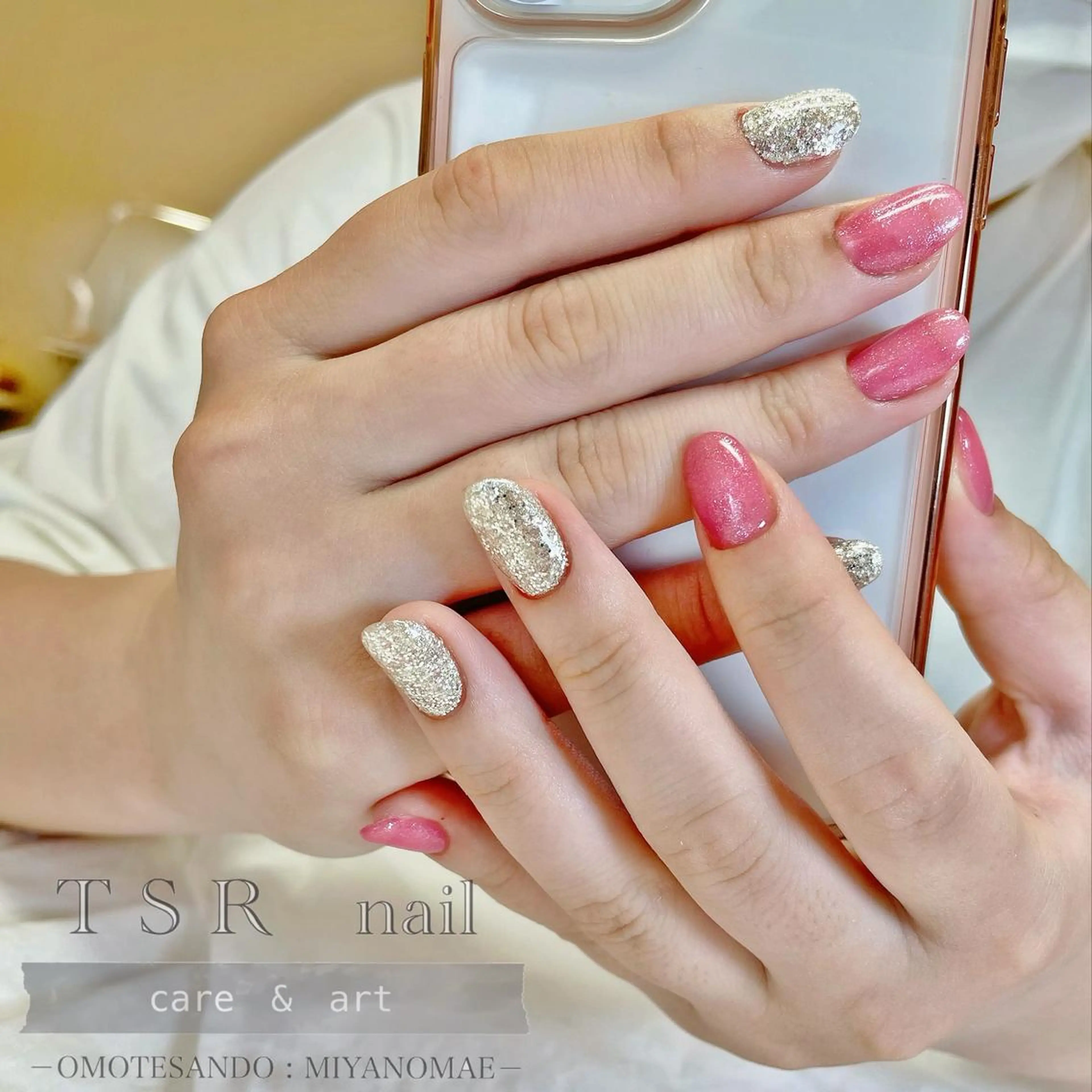 ネイル ハンドネイル ハンドケア 爪咲 りり花のネイルデザイン