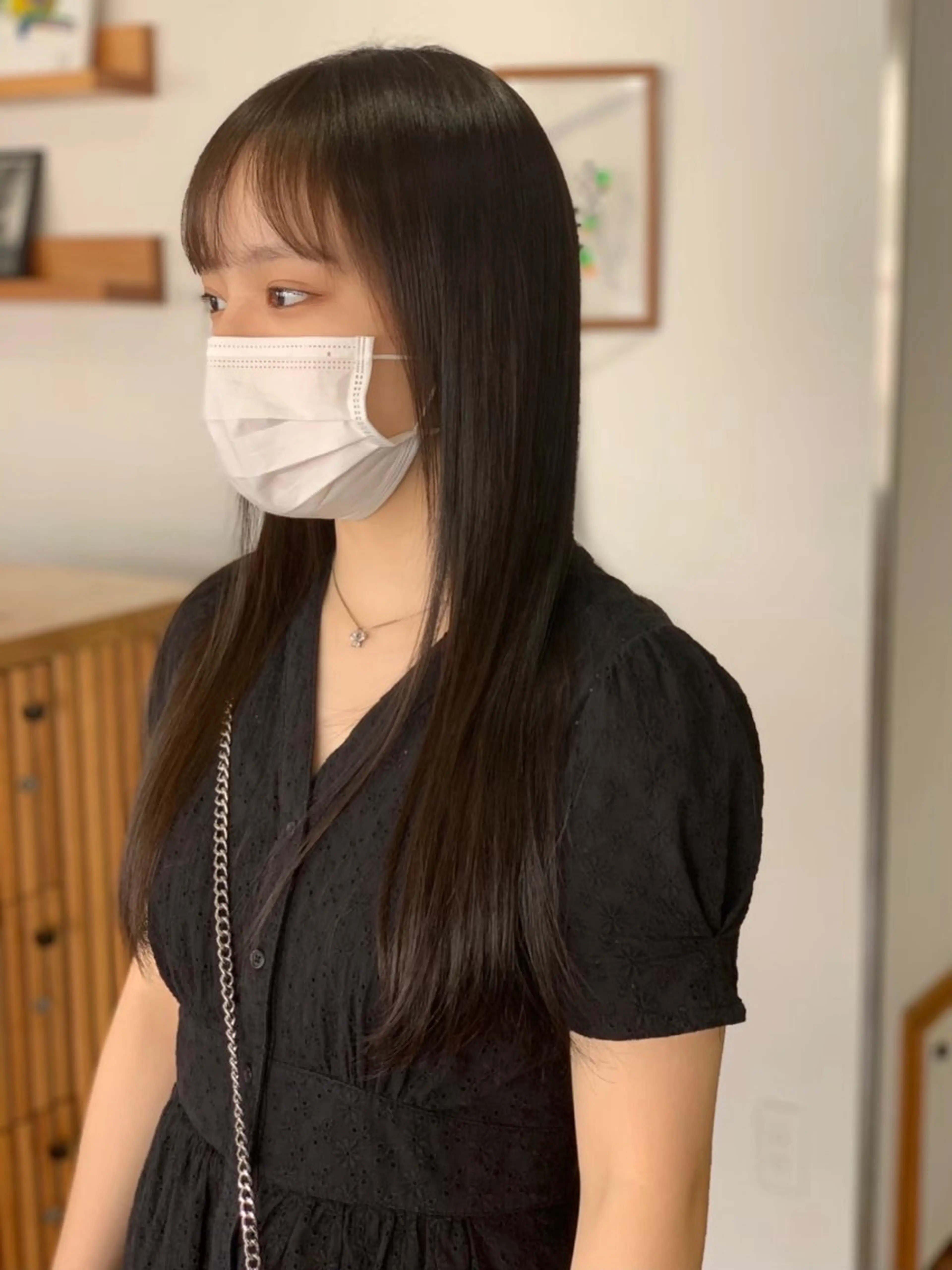 ロング カラー KOU×北谷× BY MY SIDEのヘアスタイル