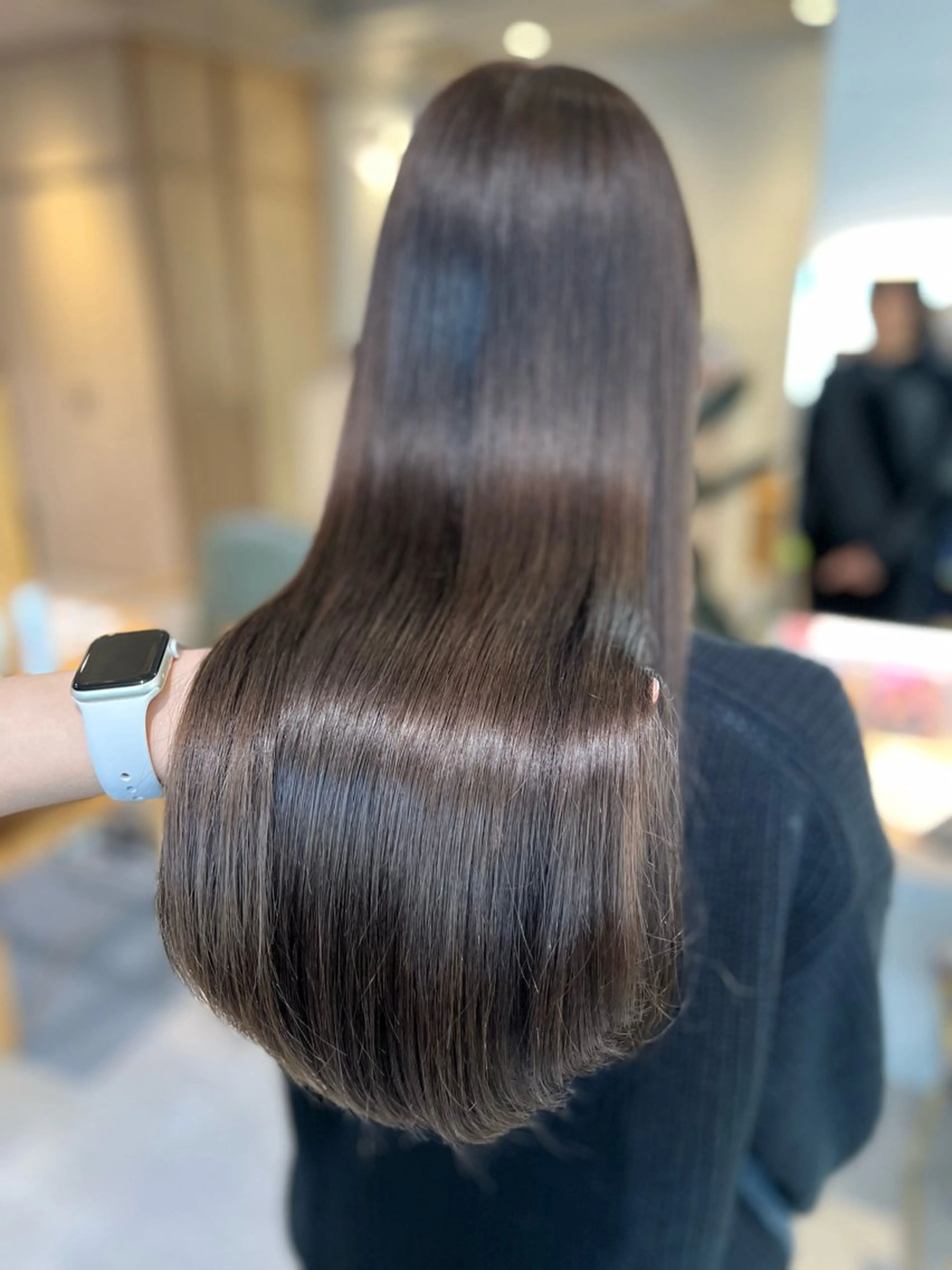ロング カラー カット トリートメント オタク美容師🛍/ 酸性ストレート/艶髪のヘアスタイル