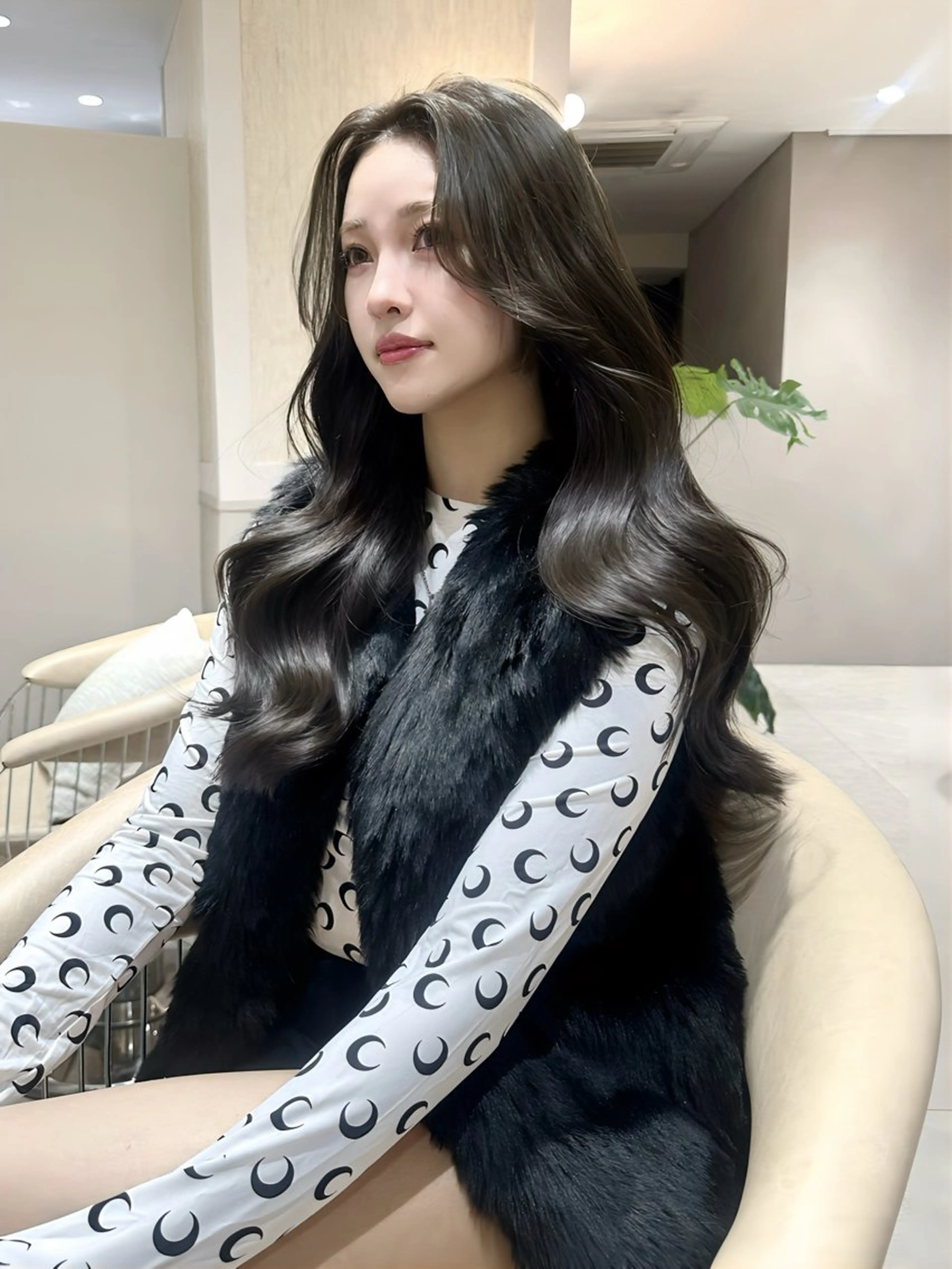 ロング ♡Yoshino♡ 色っぽトレンドヘアのヘアスタイル