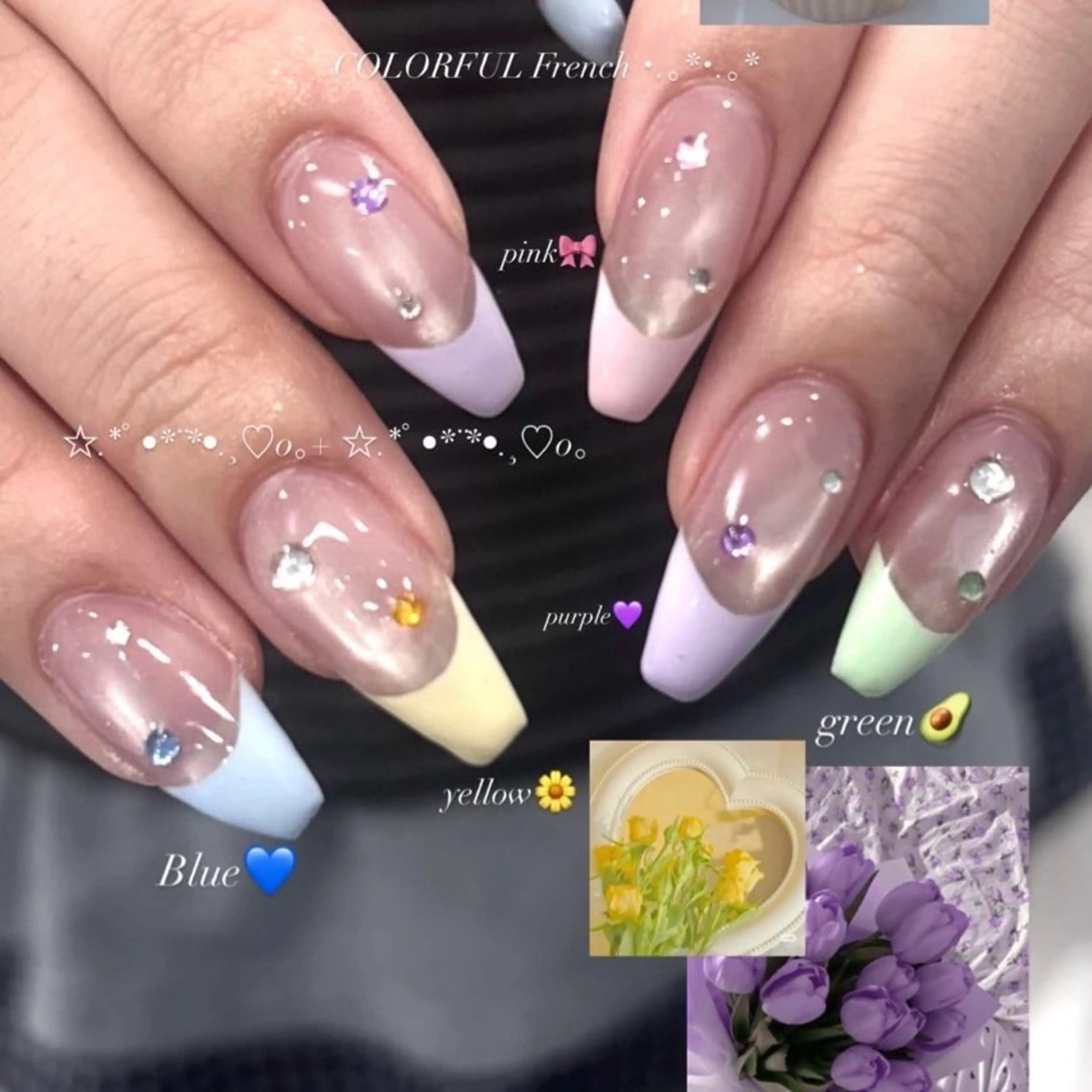 ネイル ハンドネイル 🍓リスブラン MELのネイルデザイン