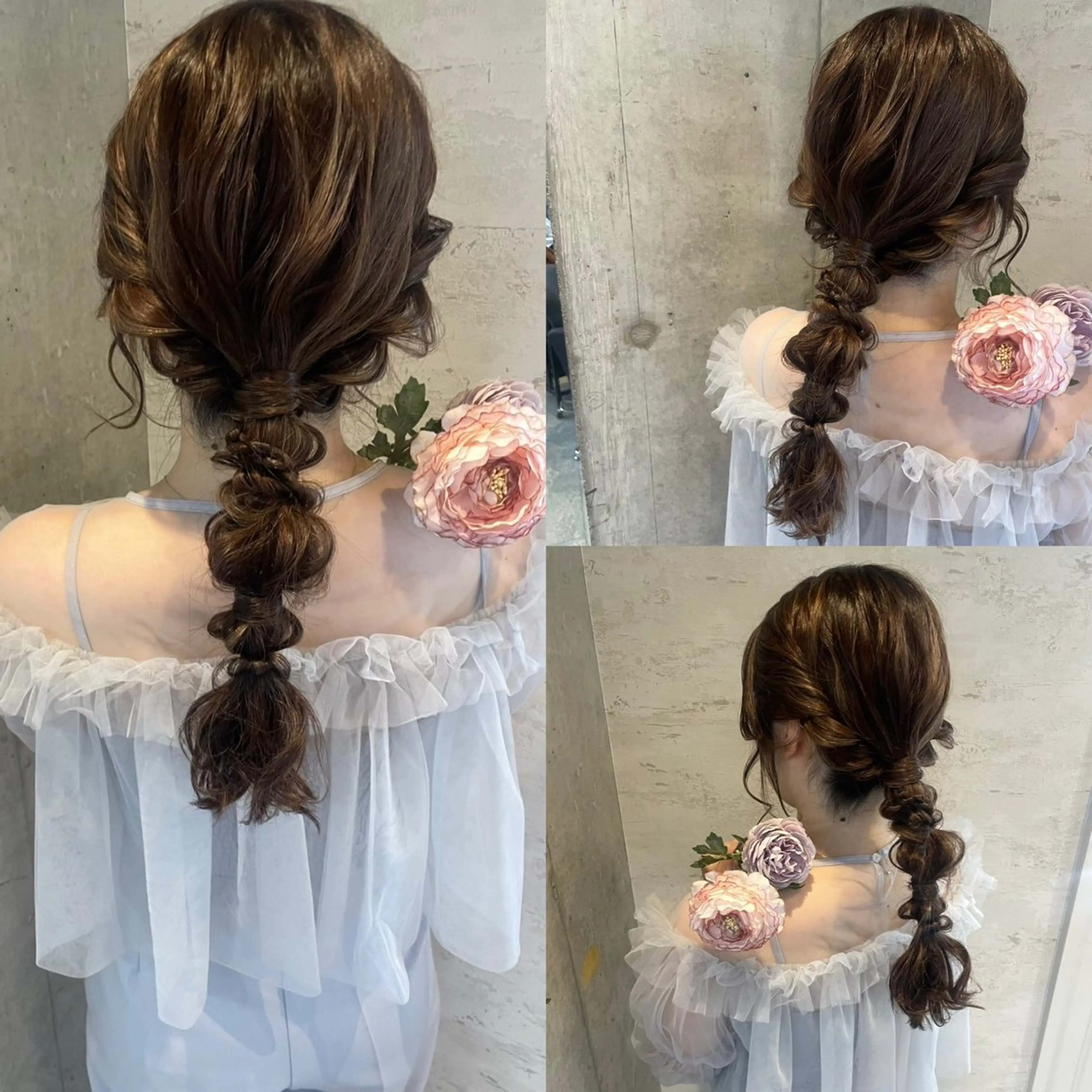 ロング ヘアアレンジ ヘアセット Reve  resort所属・美髪× ヘアセット✨Araiのヘアスタイル