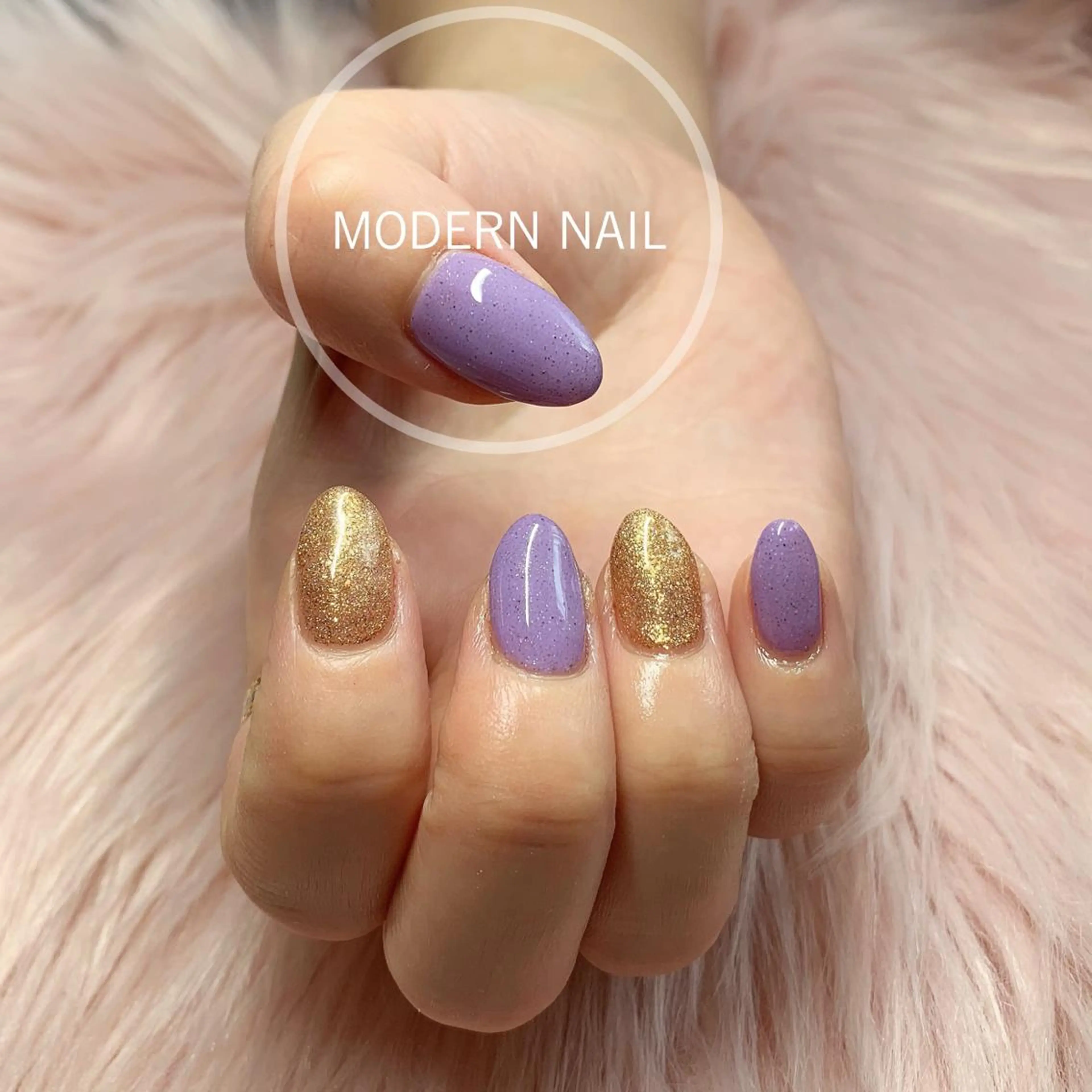 ネイル ワンカラーネイル 小川 玲奈のネイルデザイン