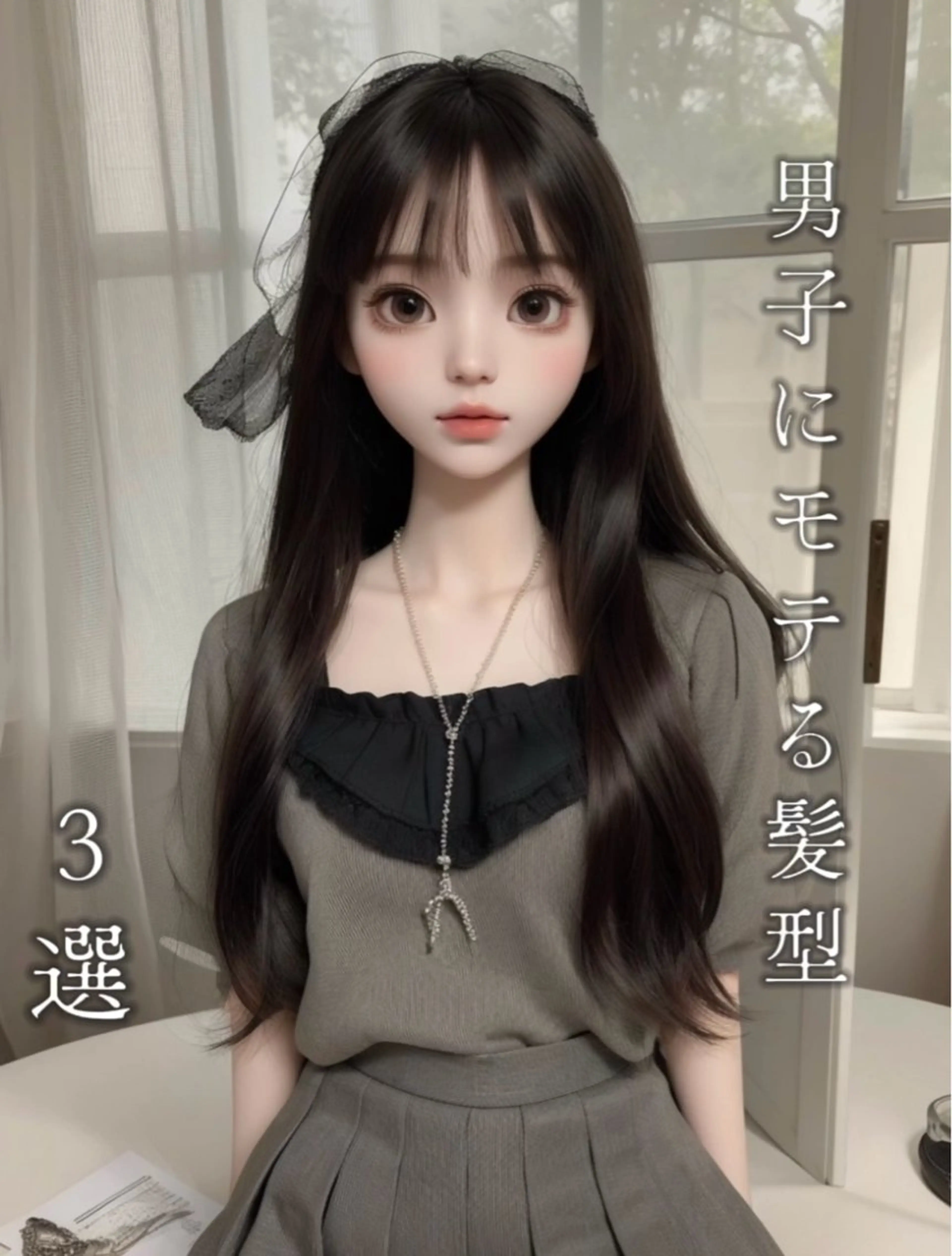 ロング カラー カット ヘアカラー MASHU韓国ヘア/ レイヤー/透明感カラのヘアスタイル