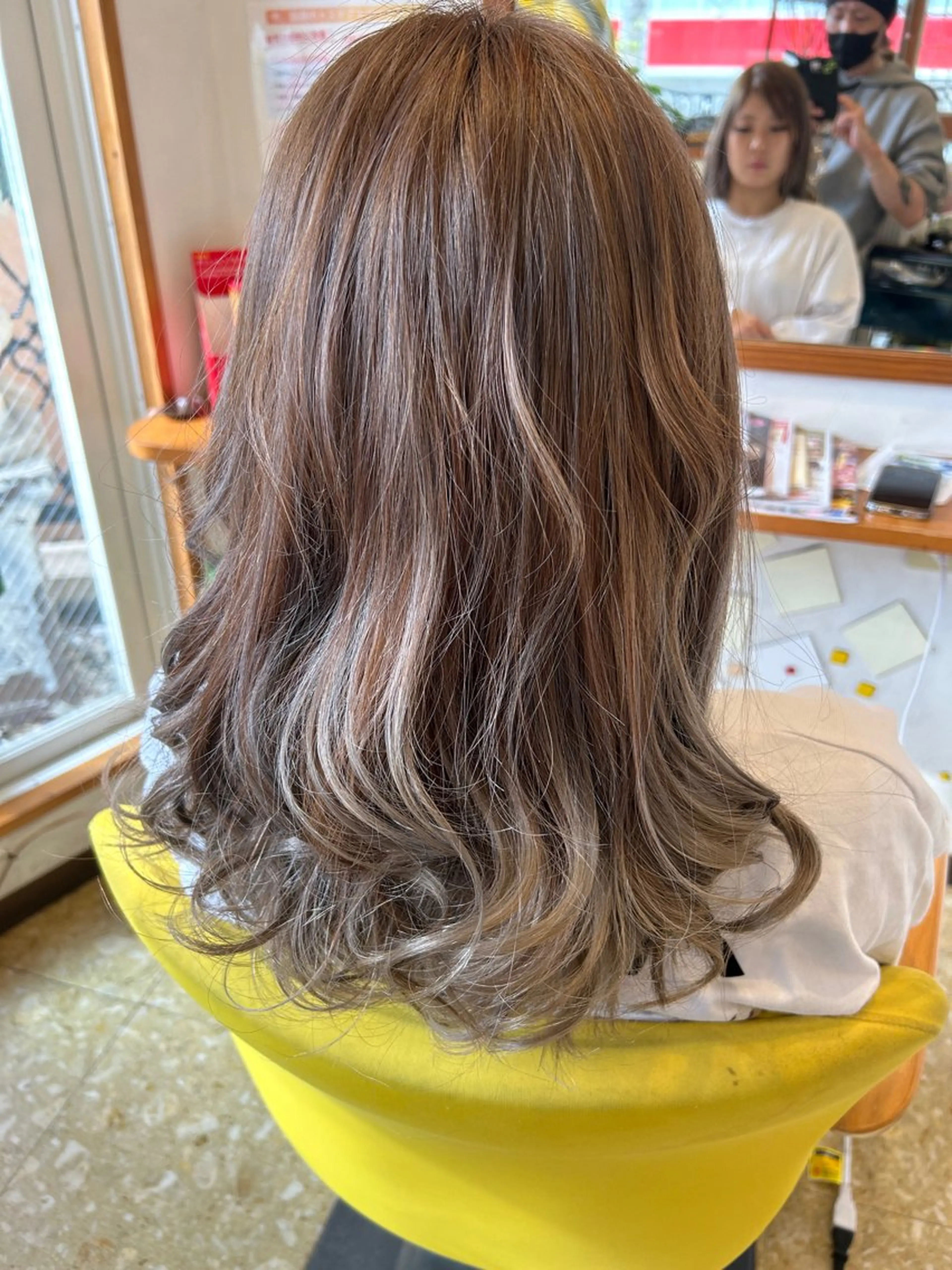 セミロング カラー MAHALO hair ID salon所属・大政源氏🌈✨ Genjiのヘアスタイル