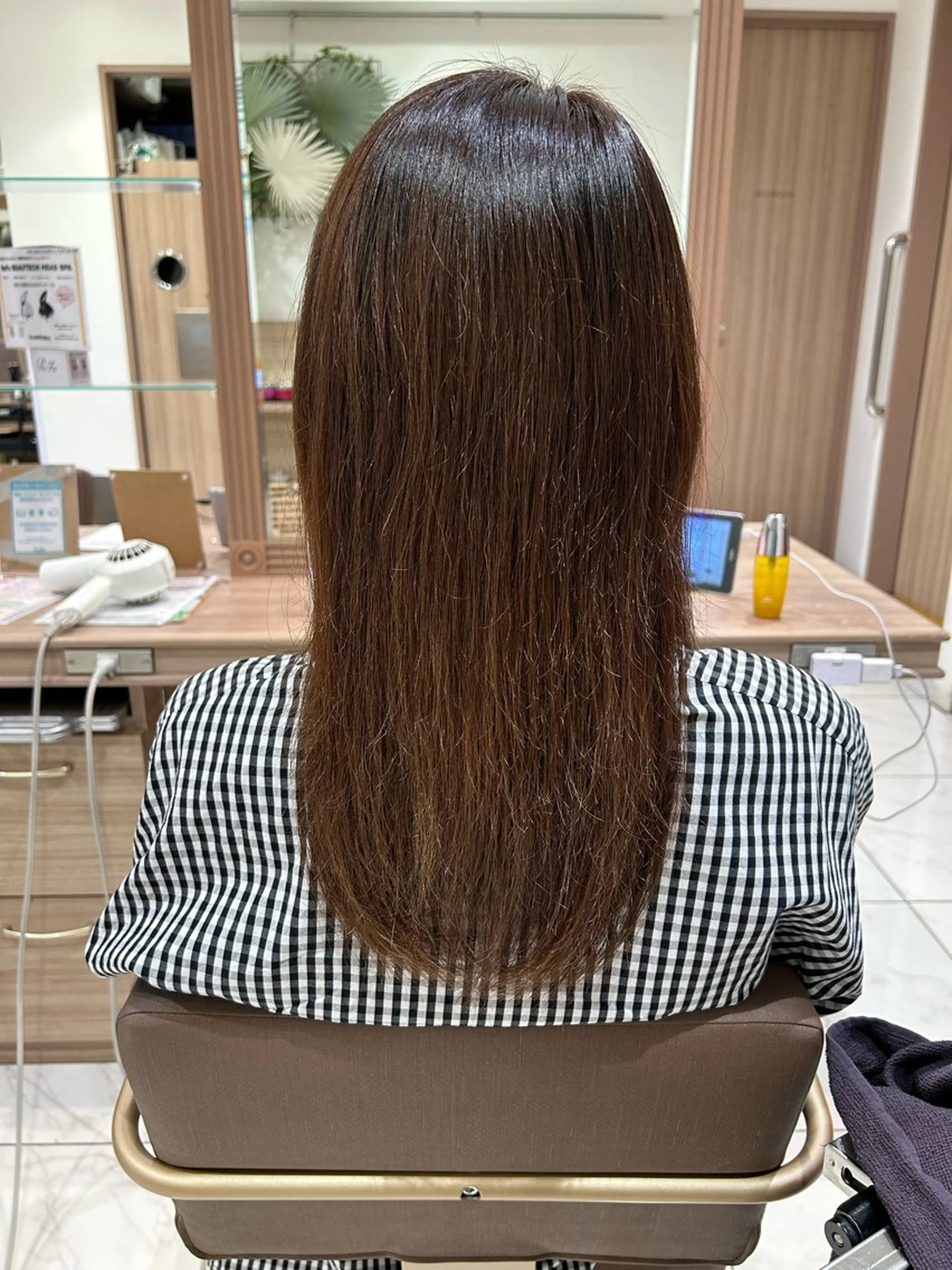 ロング 縮毛募集中🔥 小平悠人のヘアスタイル