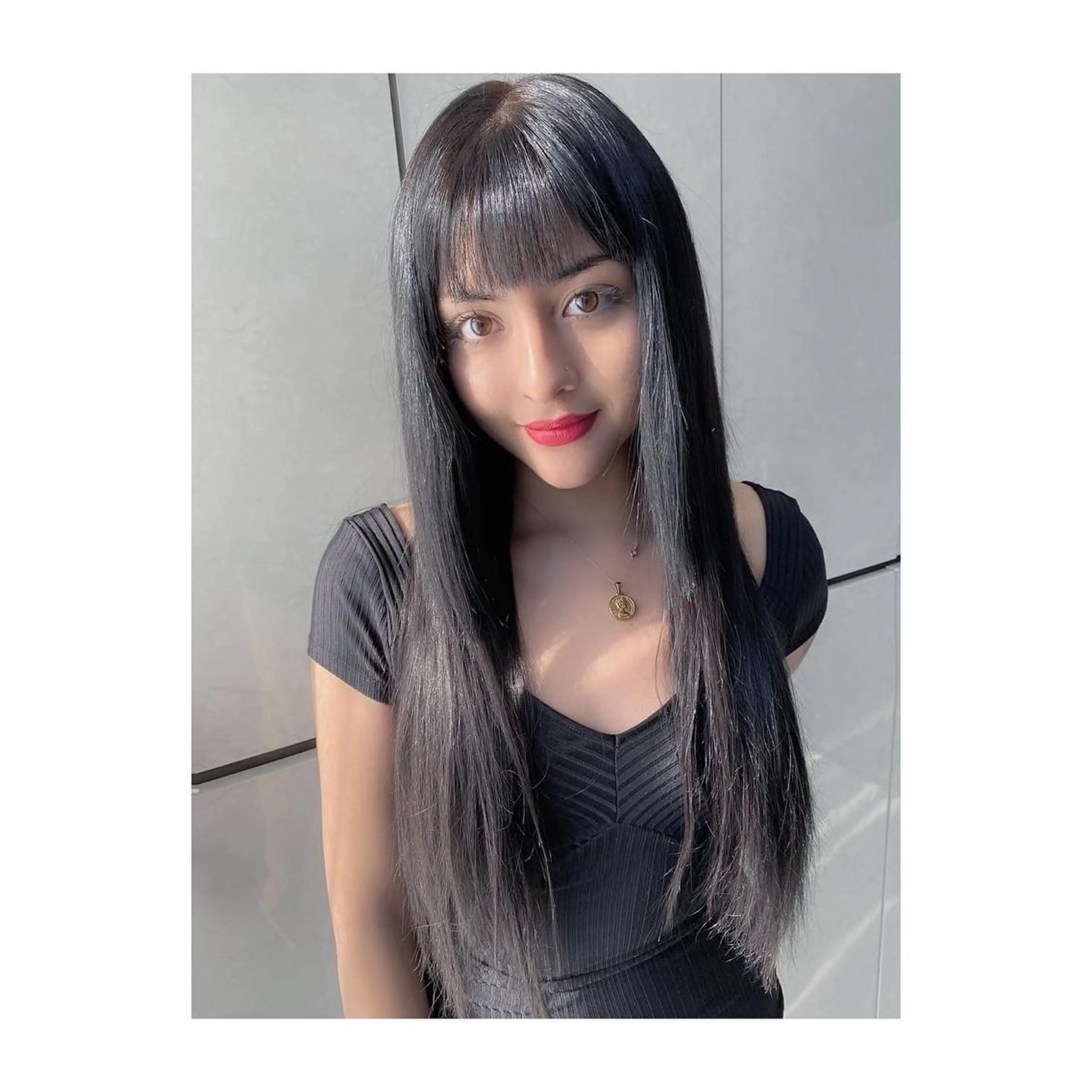 ロング カラー LAVENDIA Azabu所属・LAVENDIA 初音のヘアスタイル