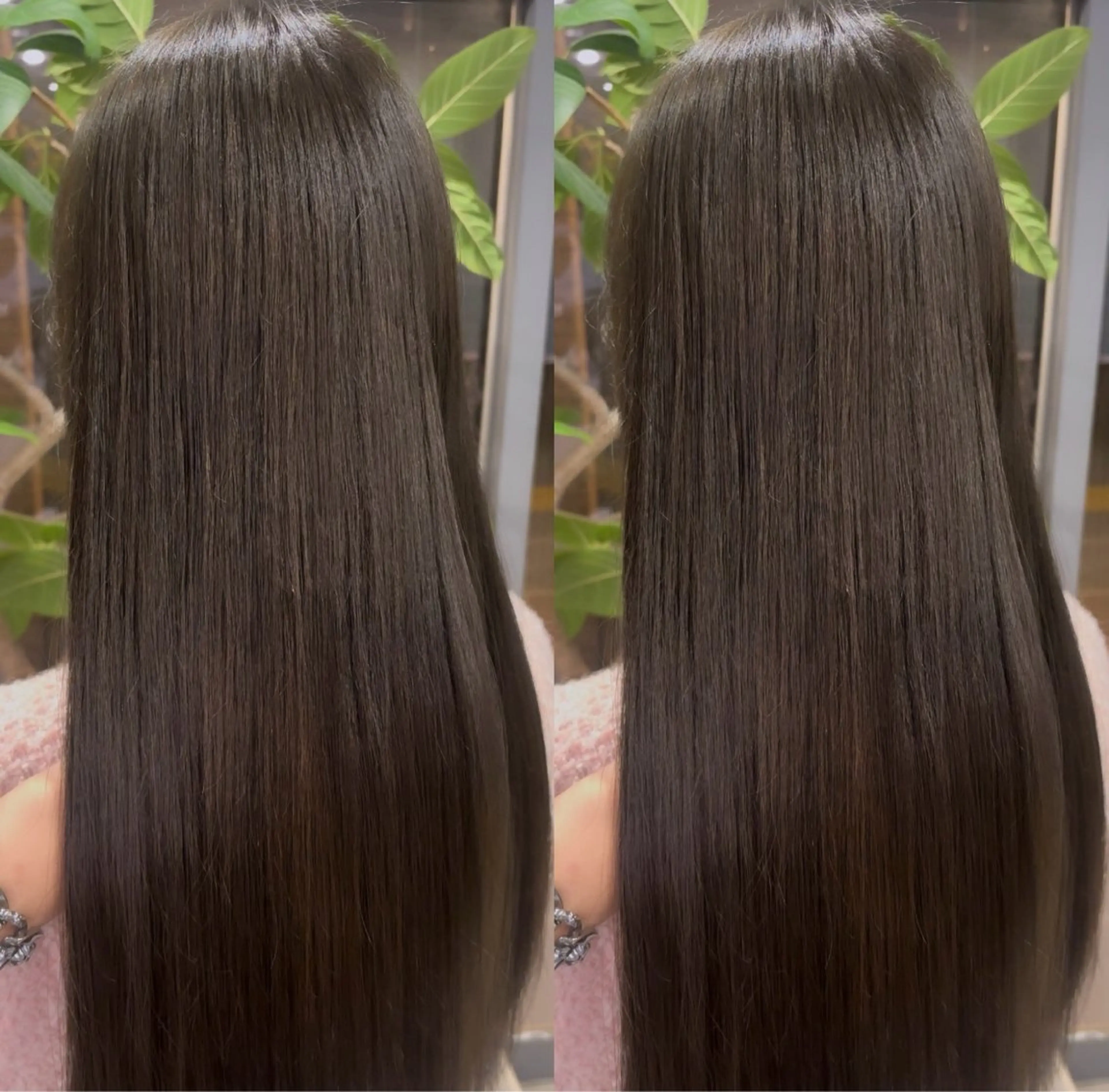 カラー ヘアカラー 🐈‍⬛JUMI /透明感カラー/🩶のヘアスタイル