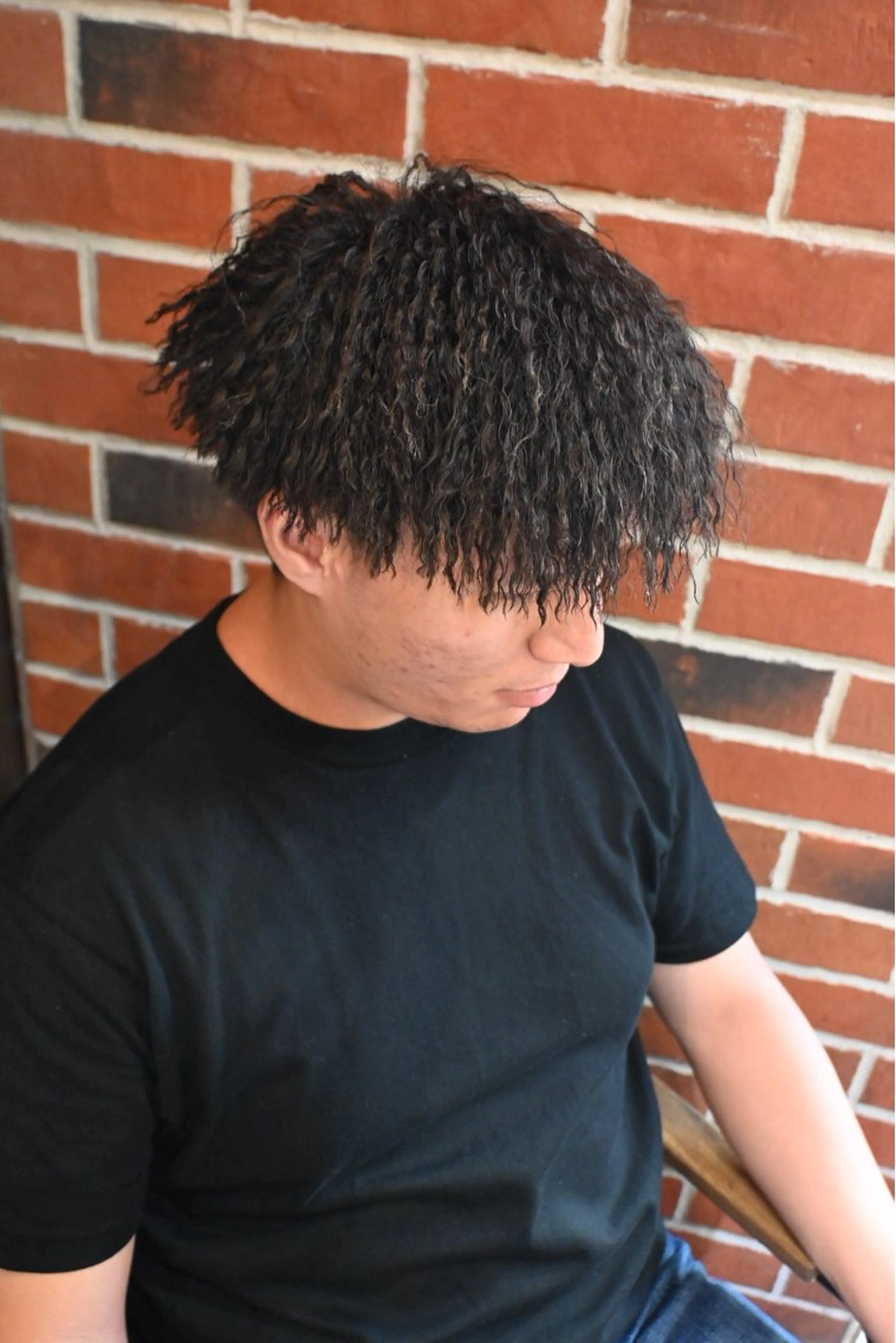 パーマ 木戸 亮晟のヘアスタイル