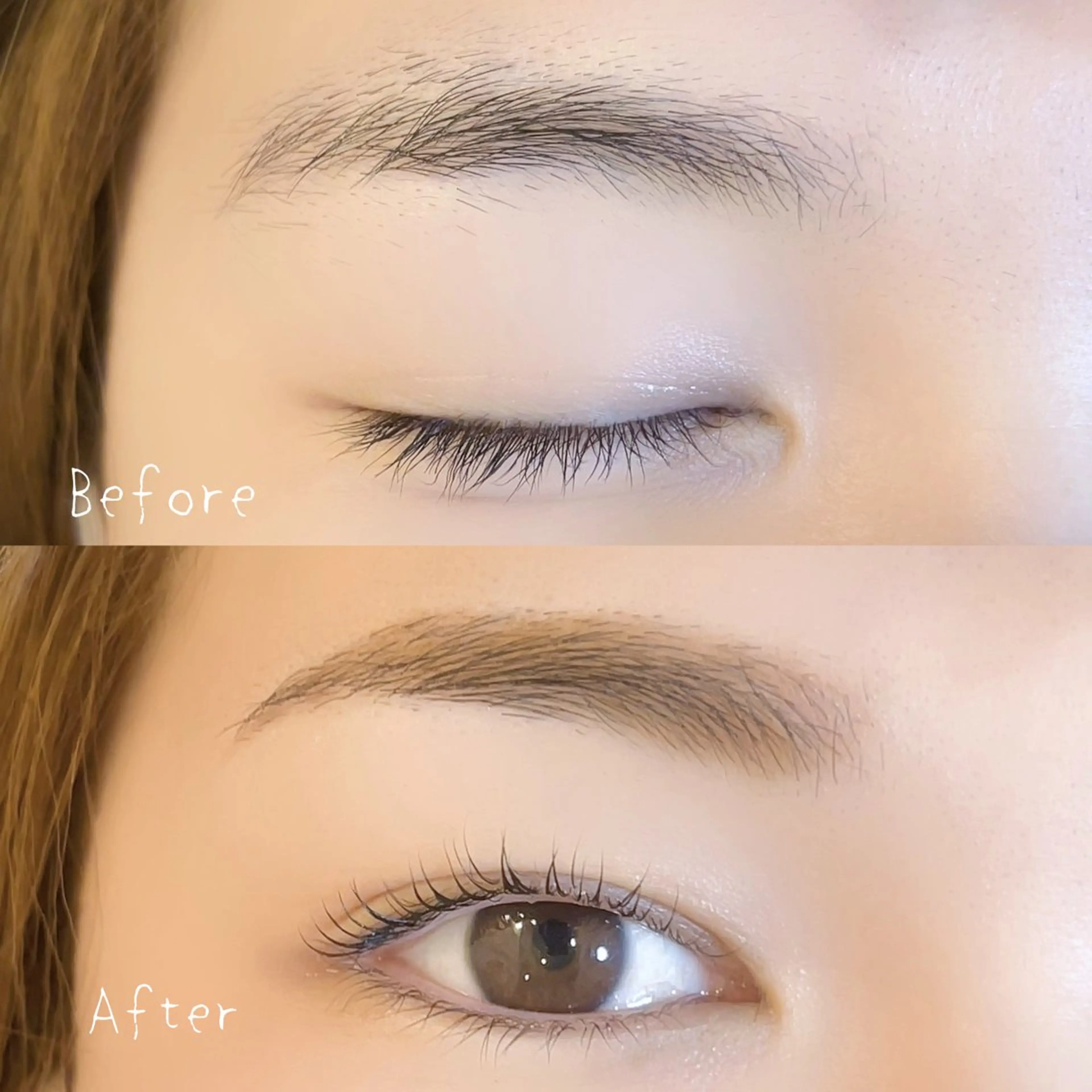 メンズ眉毛ワックス ※2週間以上自己処理をされていない方の写真