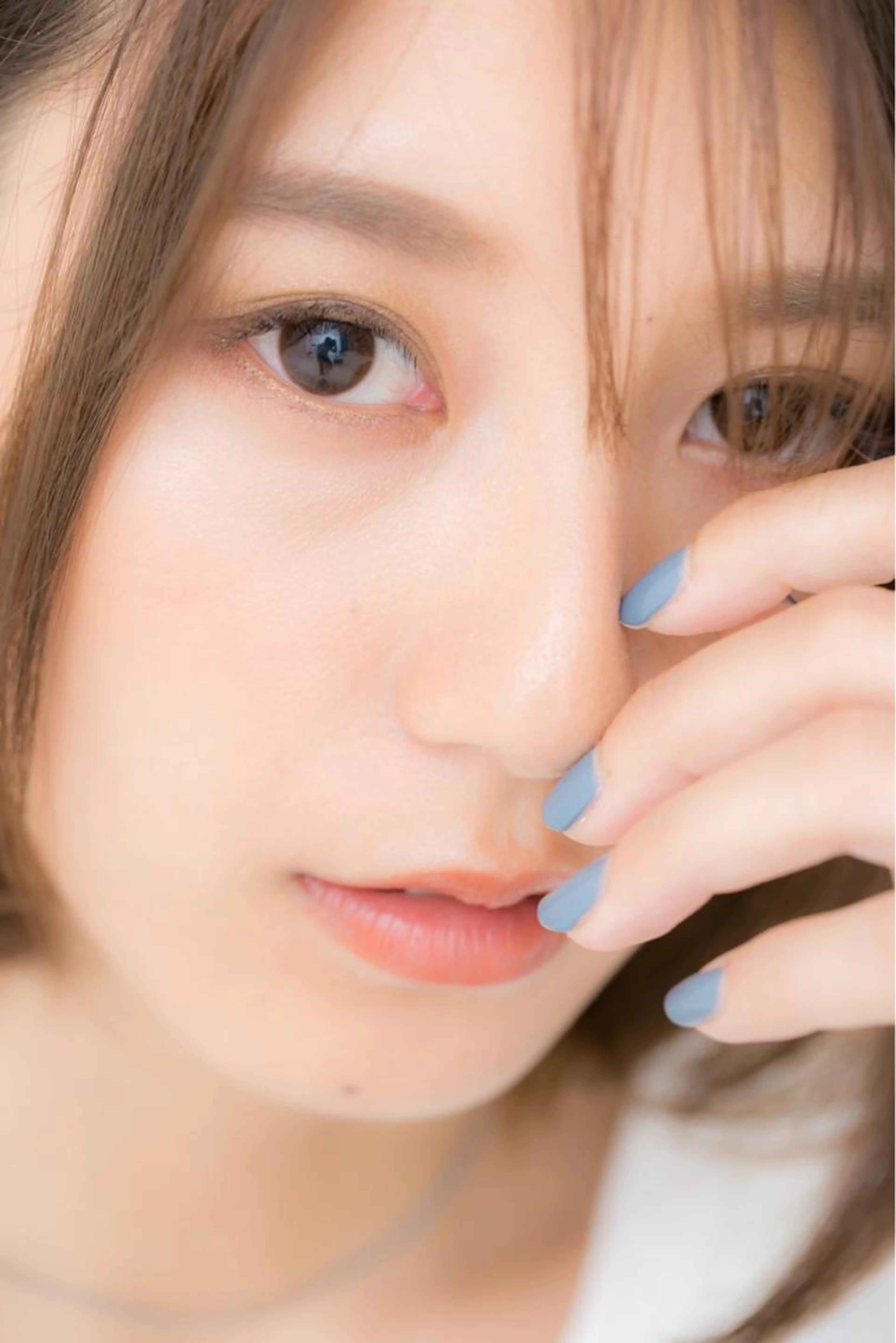 前髪カットの写真