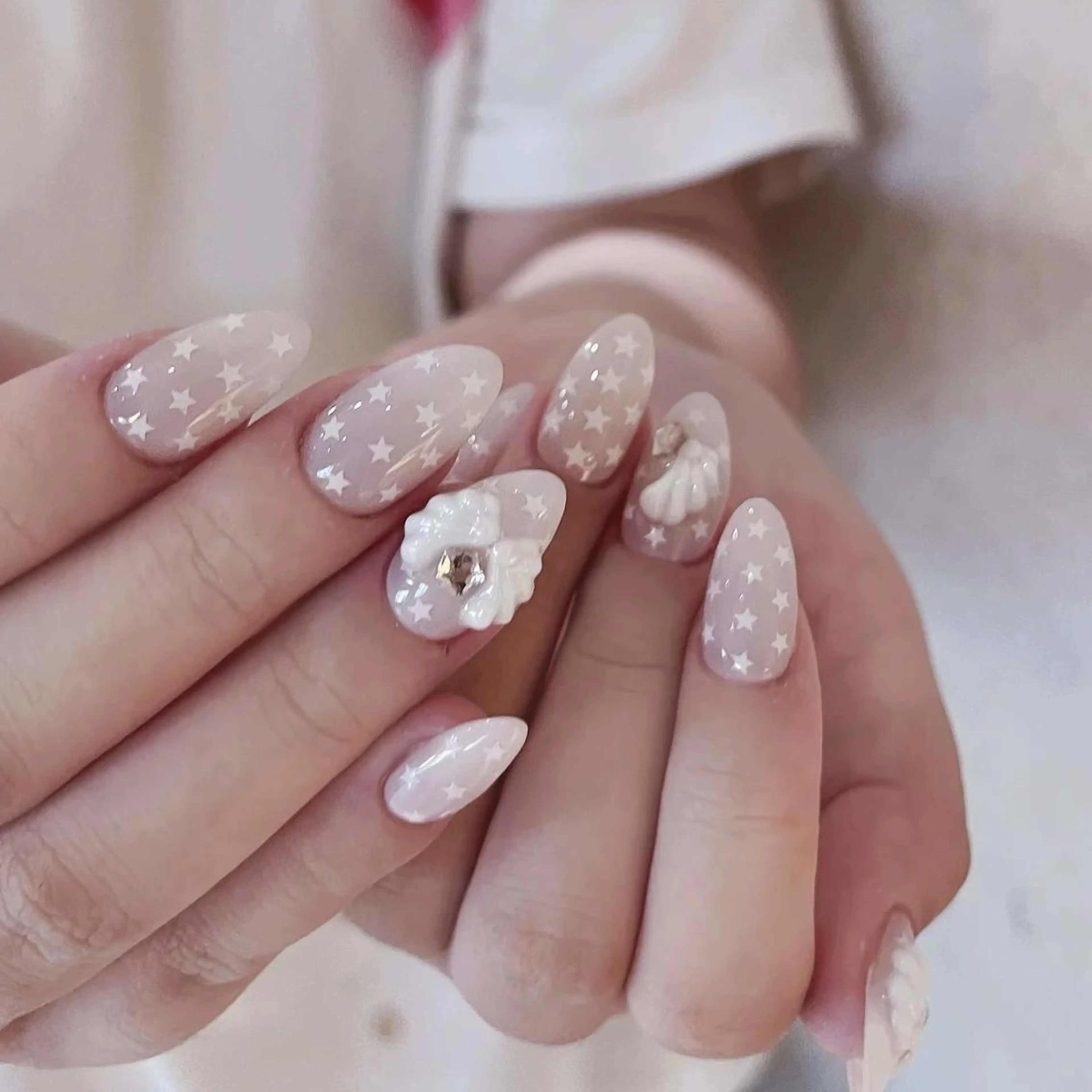 ネイル ハンドネイル ハンドケア 🍑 momo_nailのネイルデザイン