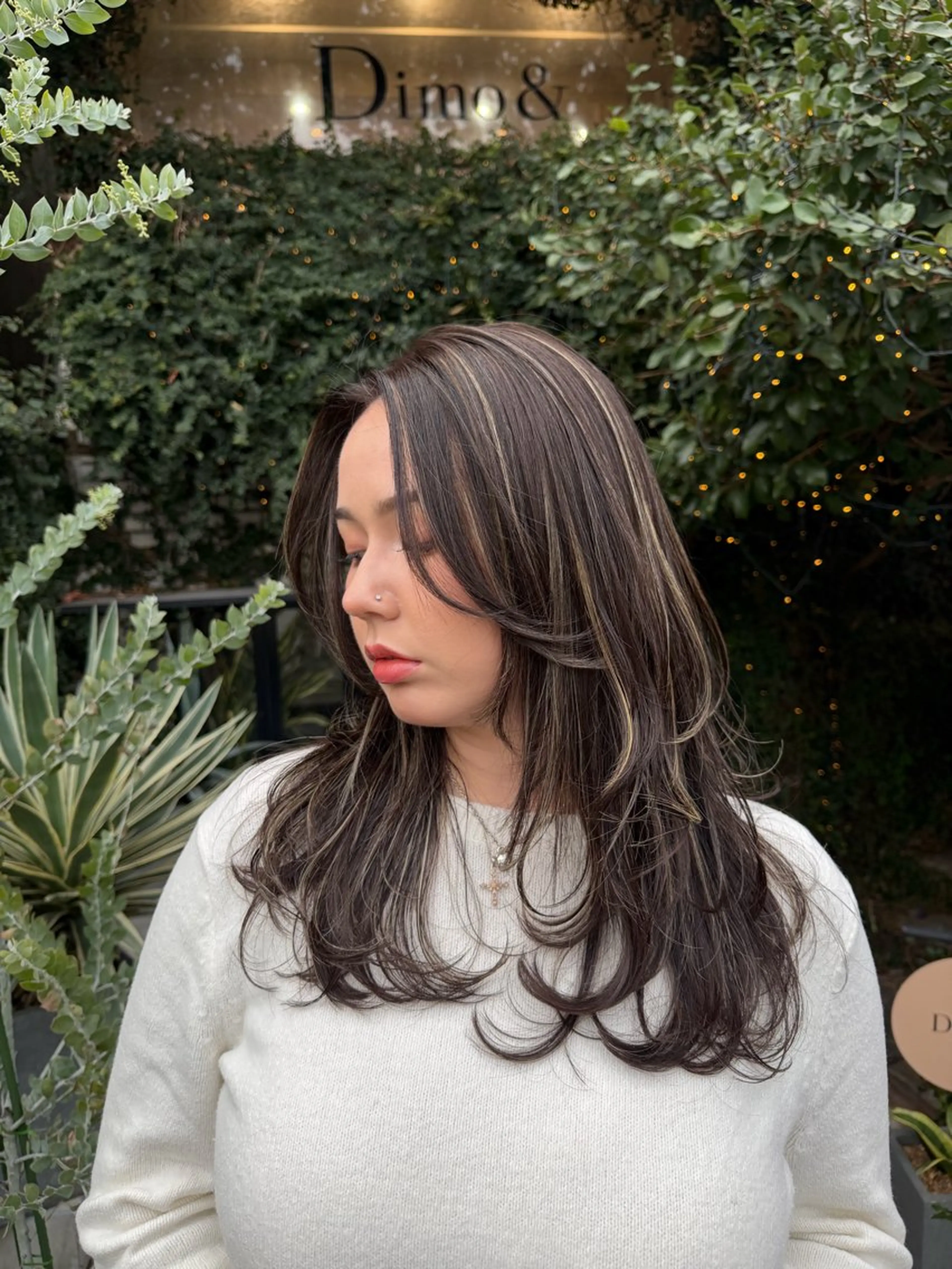 セミロング Dimo＆所属・レイヤーカット /ダイスケのヘアスタイル