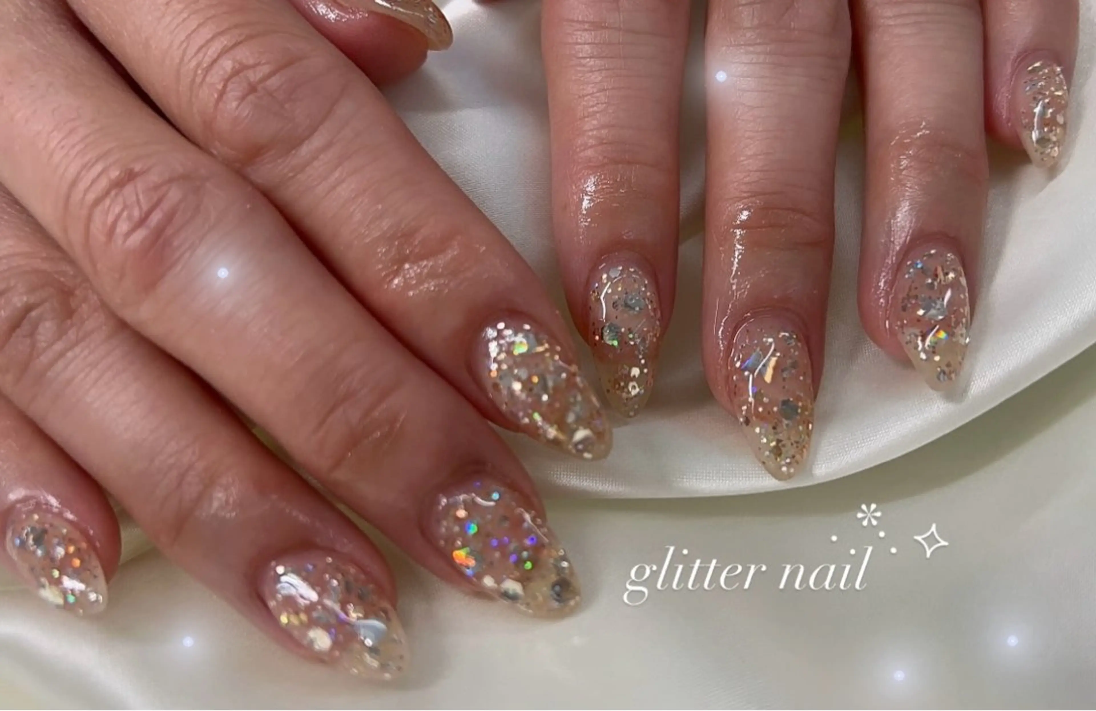 ネイル ジェルネイル 韓国ネイル ワンカラーネイル リボン 春ネイル Moana Oukaのネイルデザイン