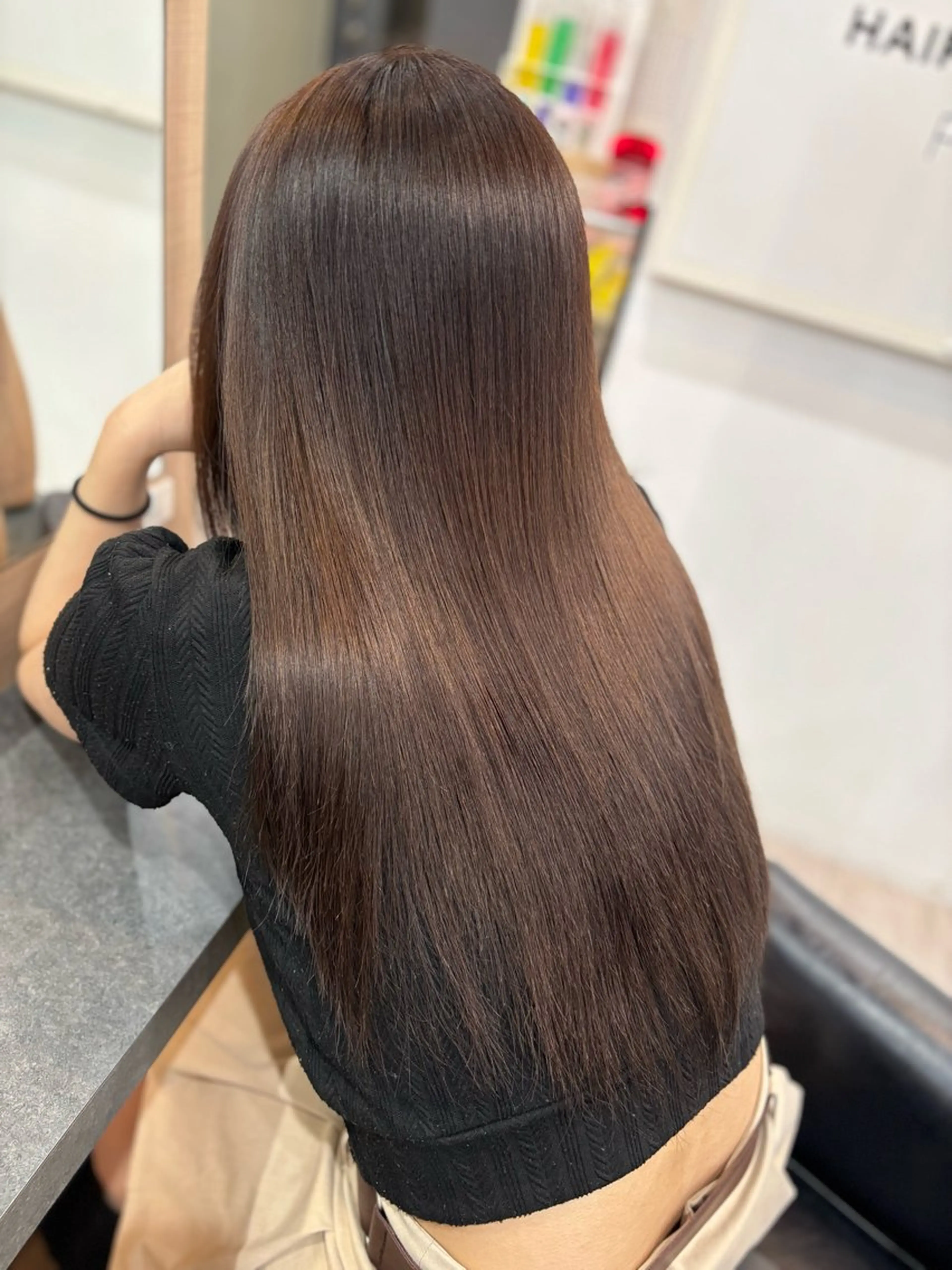 ロング カット ヘアカラー トリートメント 横浜/エクステ特化× 艶カラー/あいかのヘアスタイル