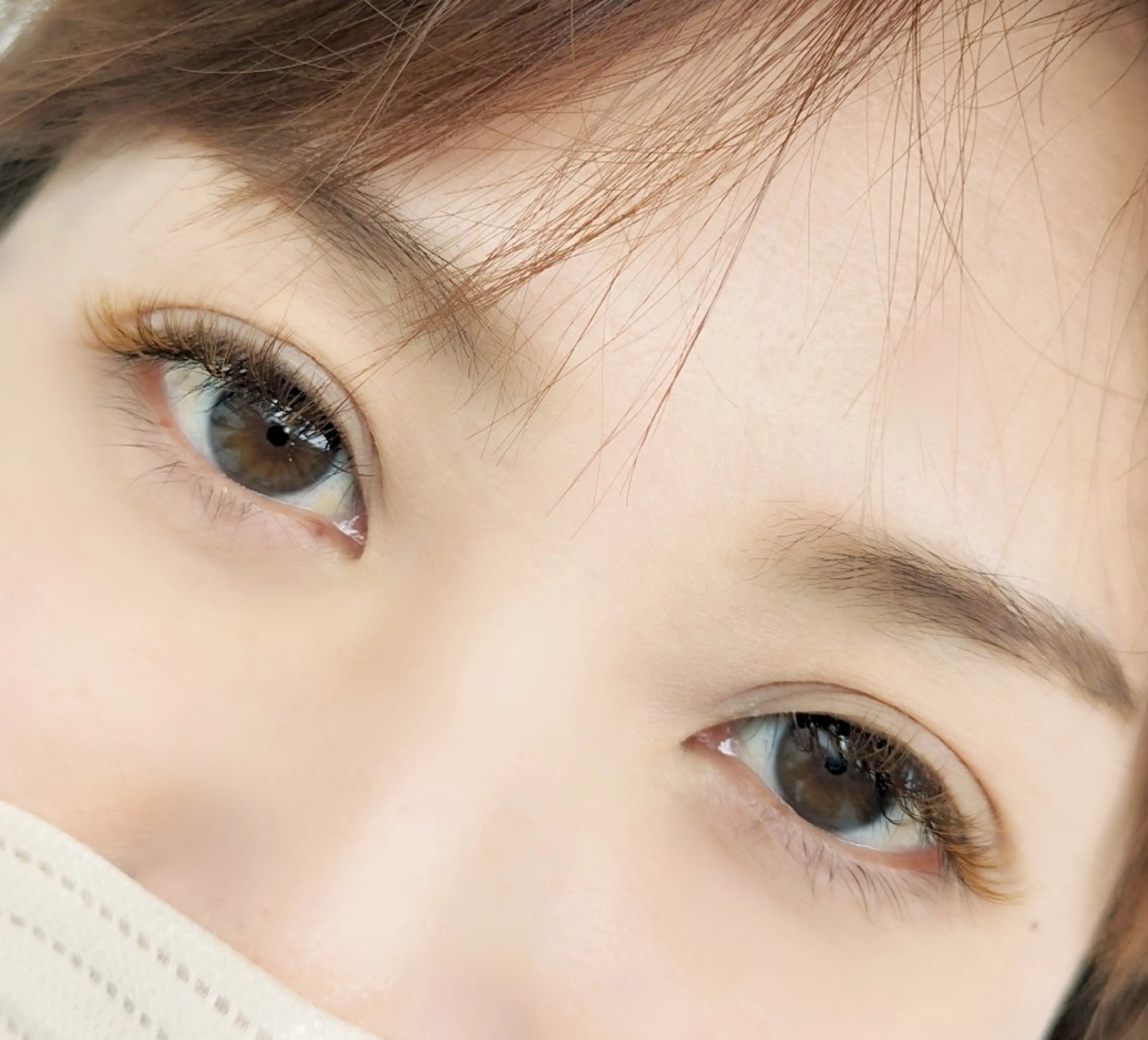 マツエク・マツパ Cカール カラーマツエク ボリュームラッシュ 〚Ａ ｍａｄｅ〛 エーメイドのマツエク・マツパデザイン