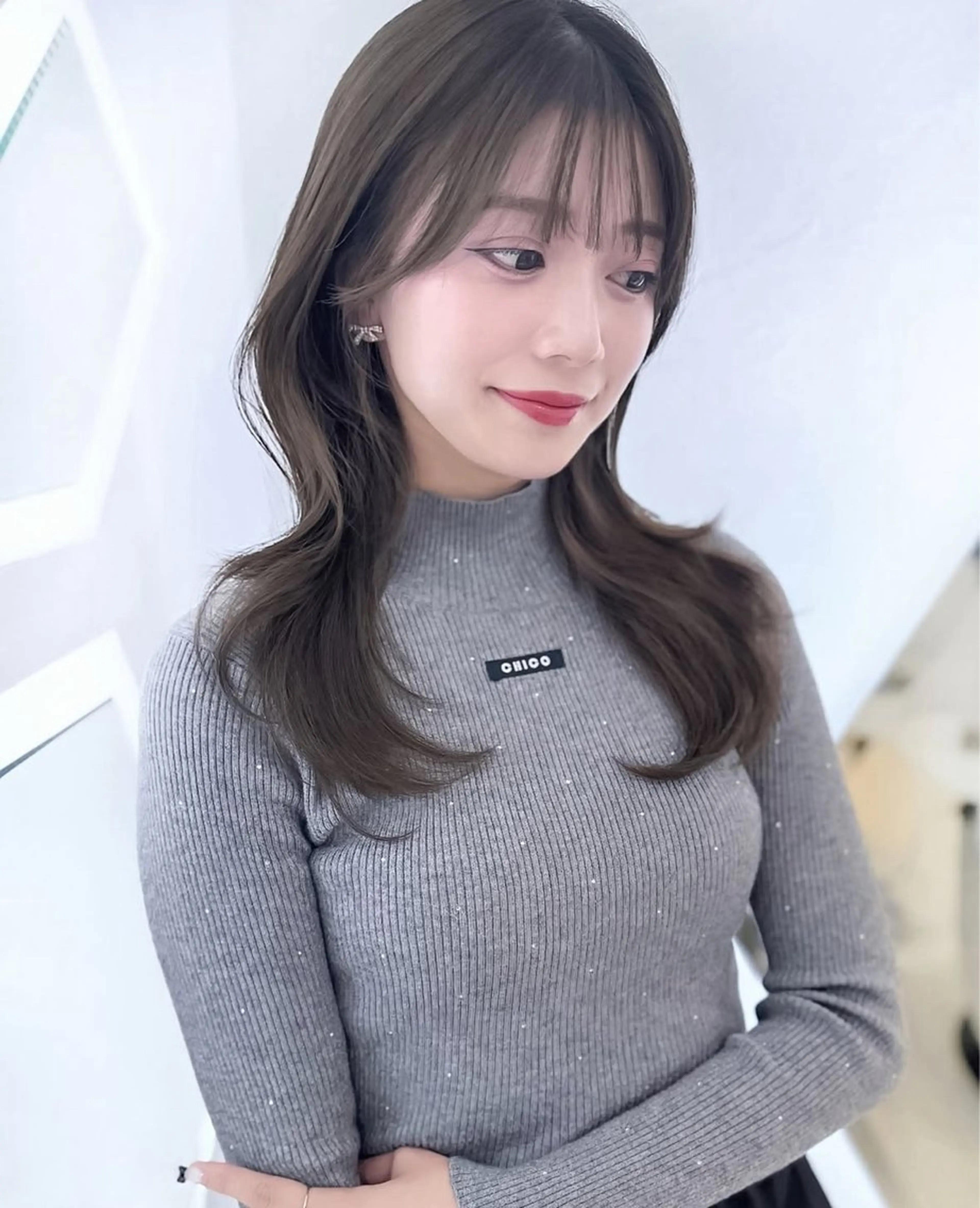 セミロング ORO緑地公園店原田 黎也のヘアスタイル