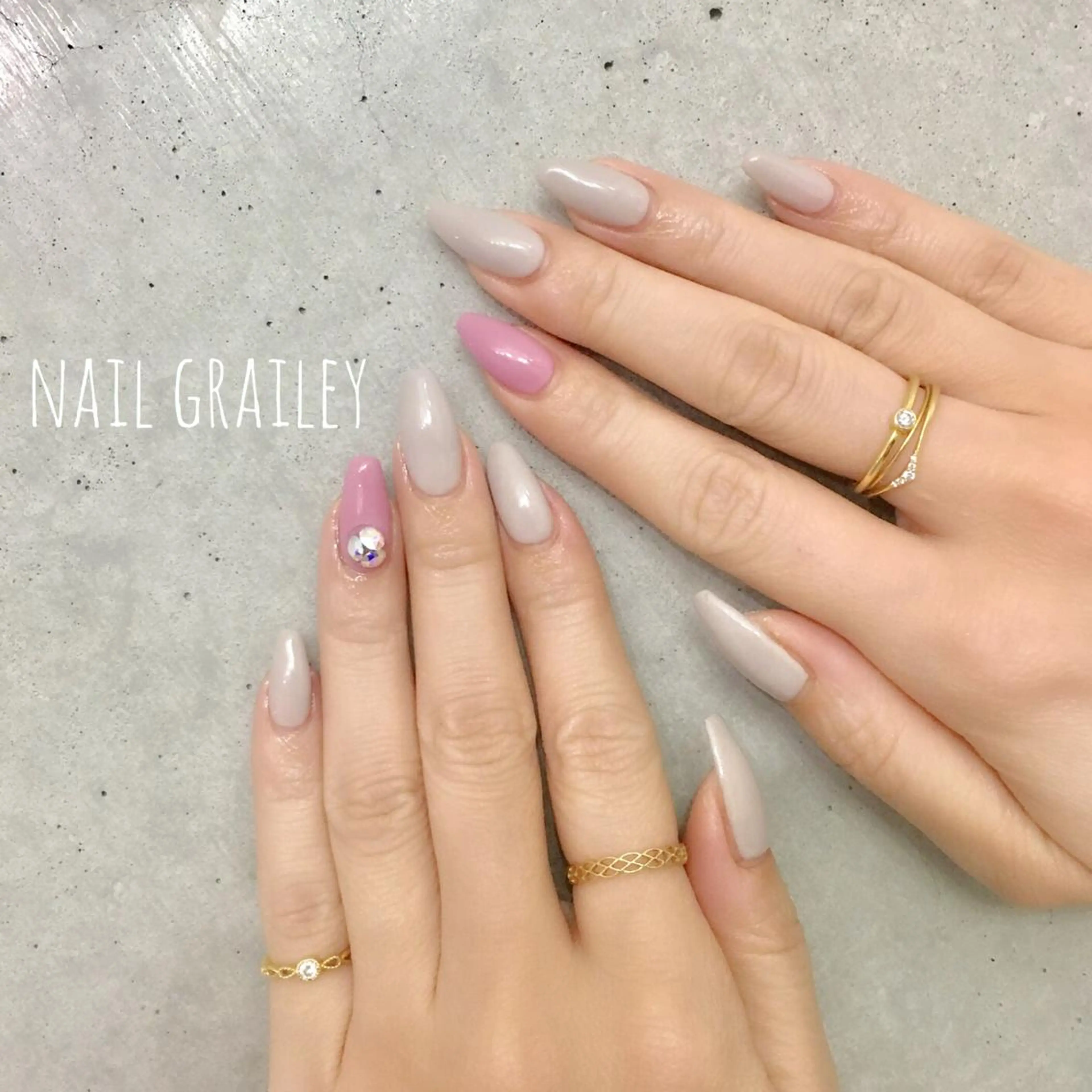 ネイル ワンカラーネイル nail makoのネイルデザイン