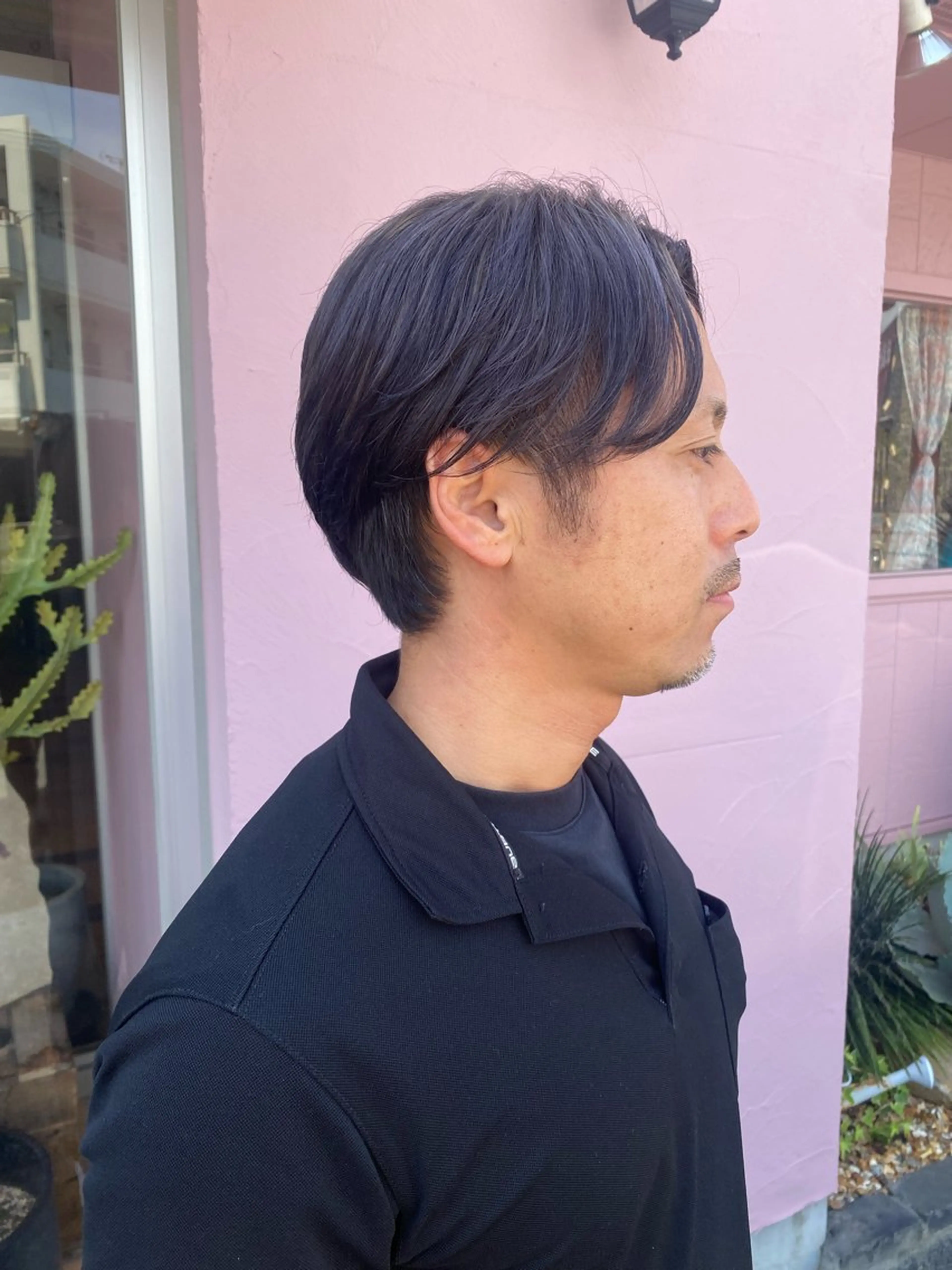 メンズ メンズブリーチ あいさ🤍ムラ無しカ ラー🤍のヘアスタイル