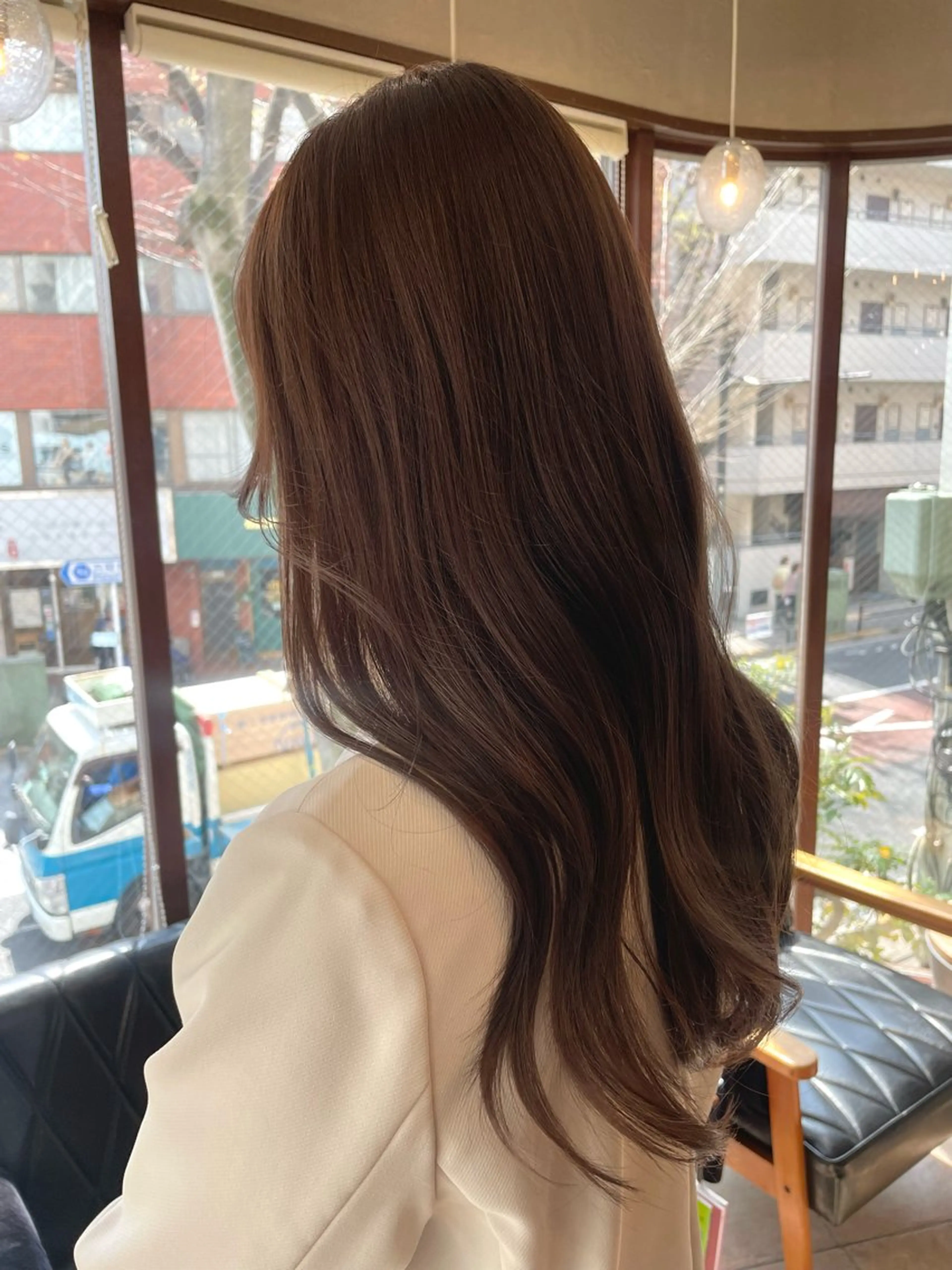 ロング カット ヘアカラー ショート✂︎ ゆるパーマKANOのヘアスタイル