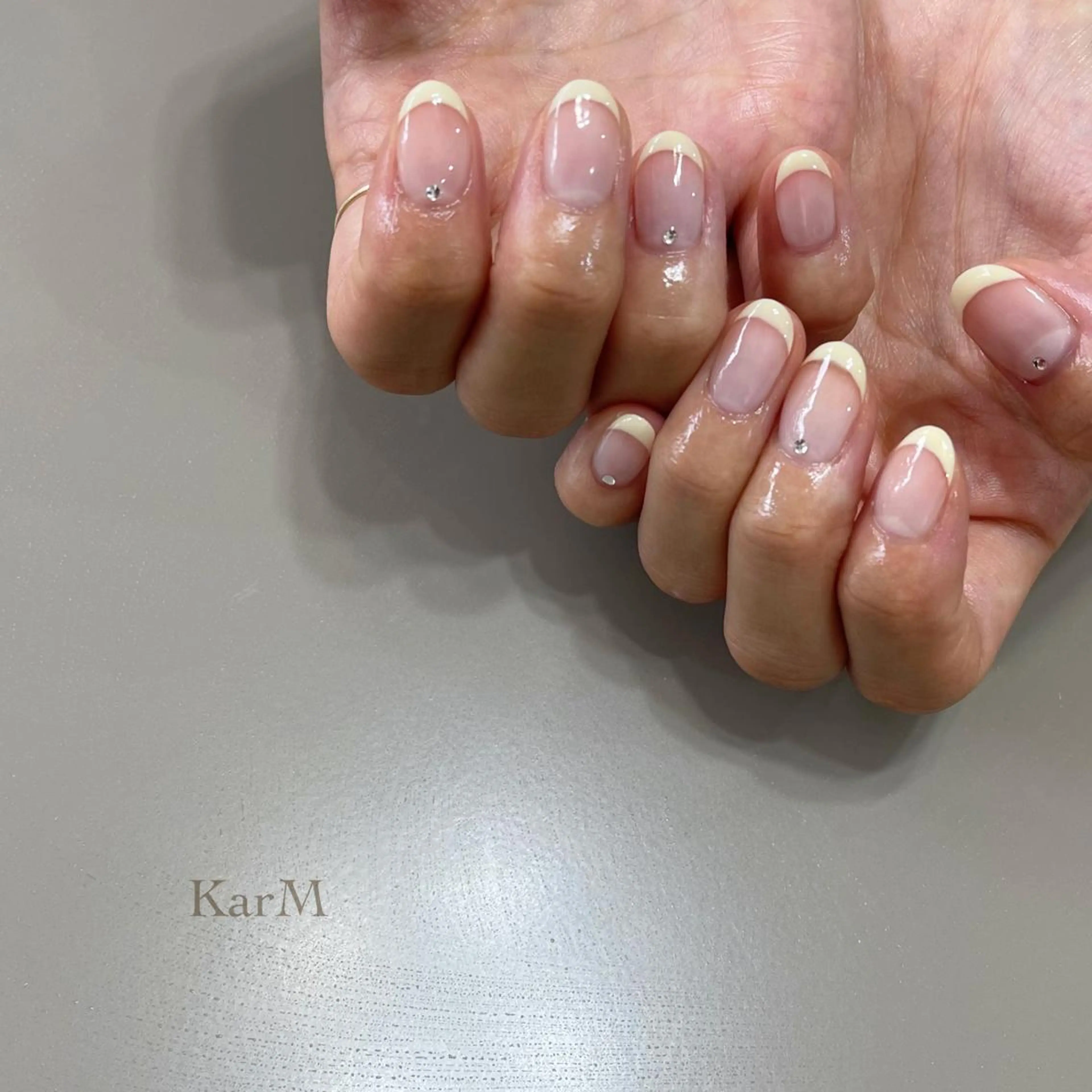 ネイル アートネイル オーロラネイル チークネイル フットネイル フレンチネイル ハンドネイル ogino karinのネイルデザイン