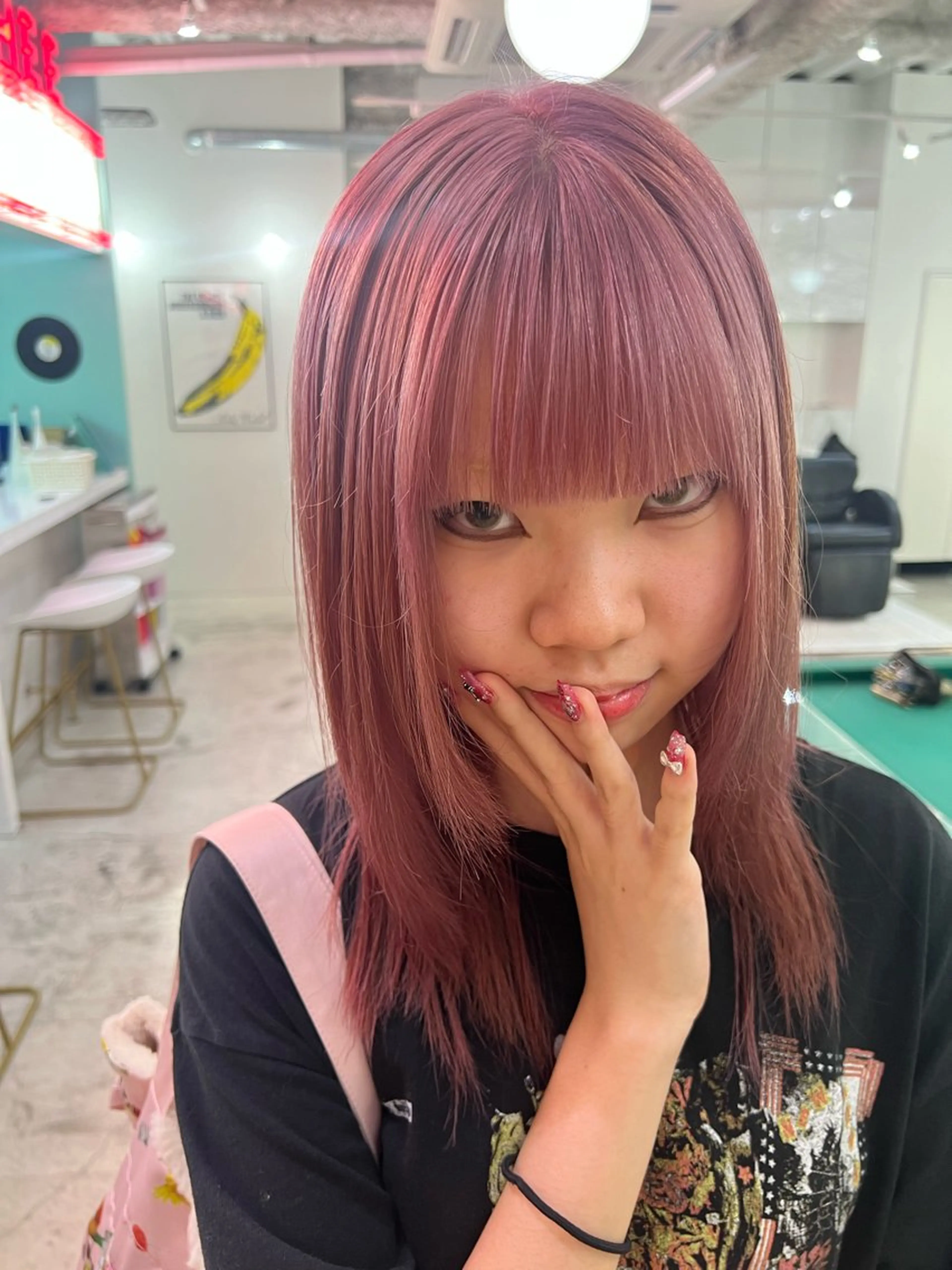 ミディアム 💥ウルフカット デザインあんな💥のヘアスタイル