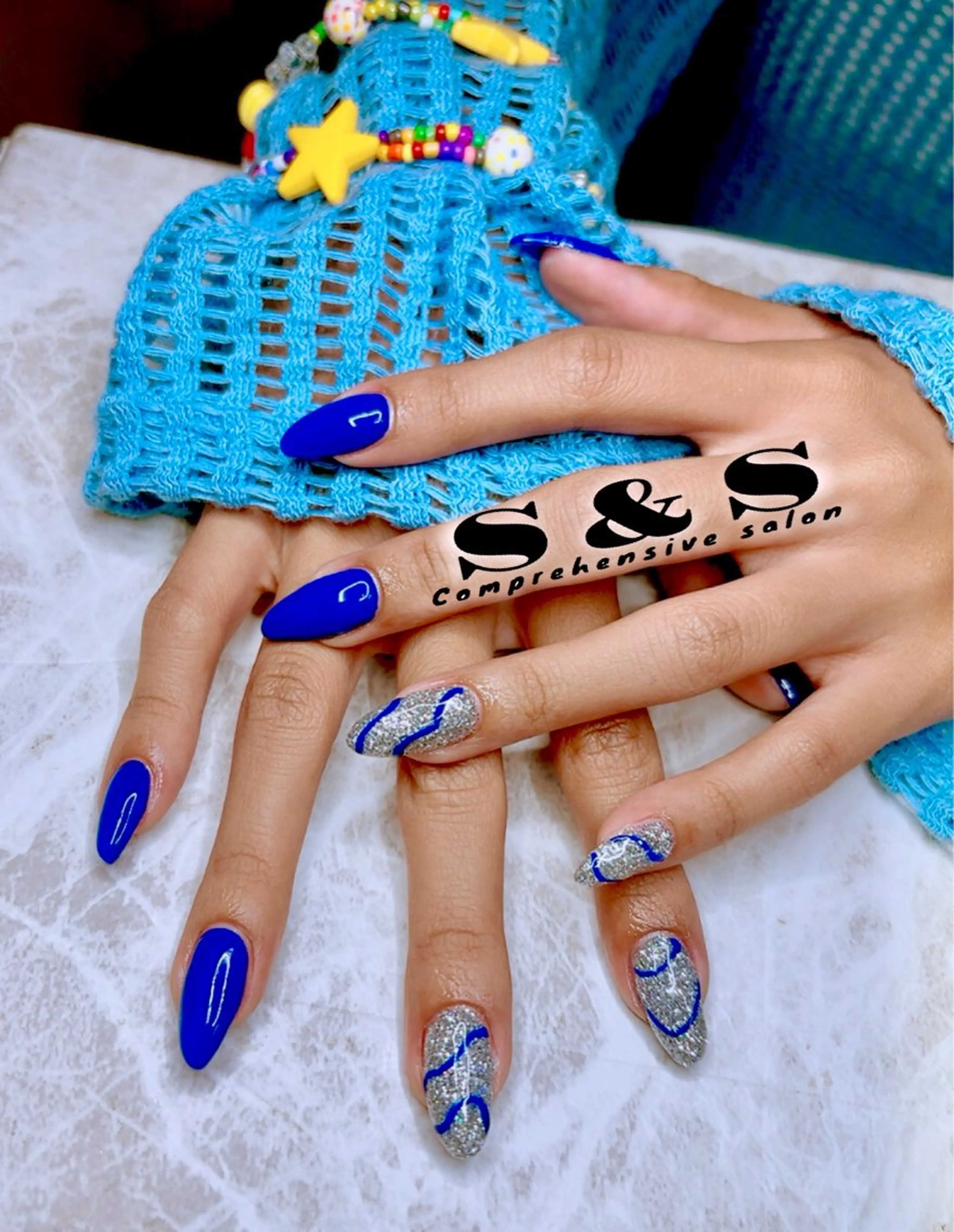 ネイル 長さ出し メンズネイル 持ち込み S&S 村田小百合のネイルデザイン