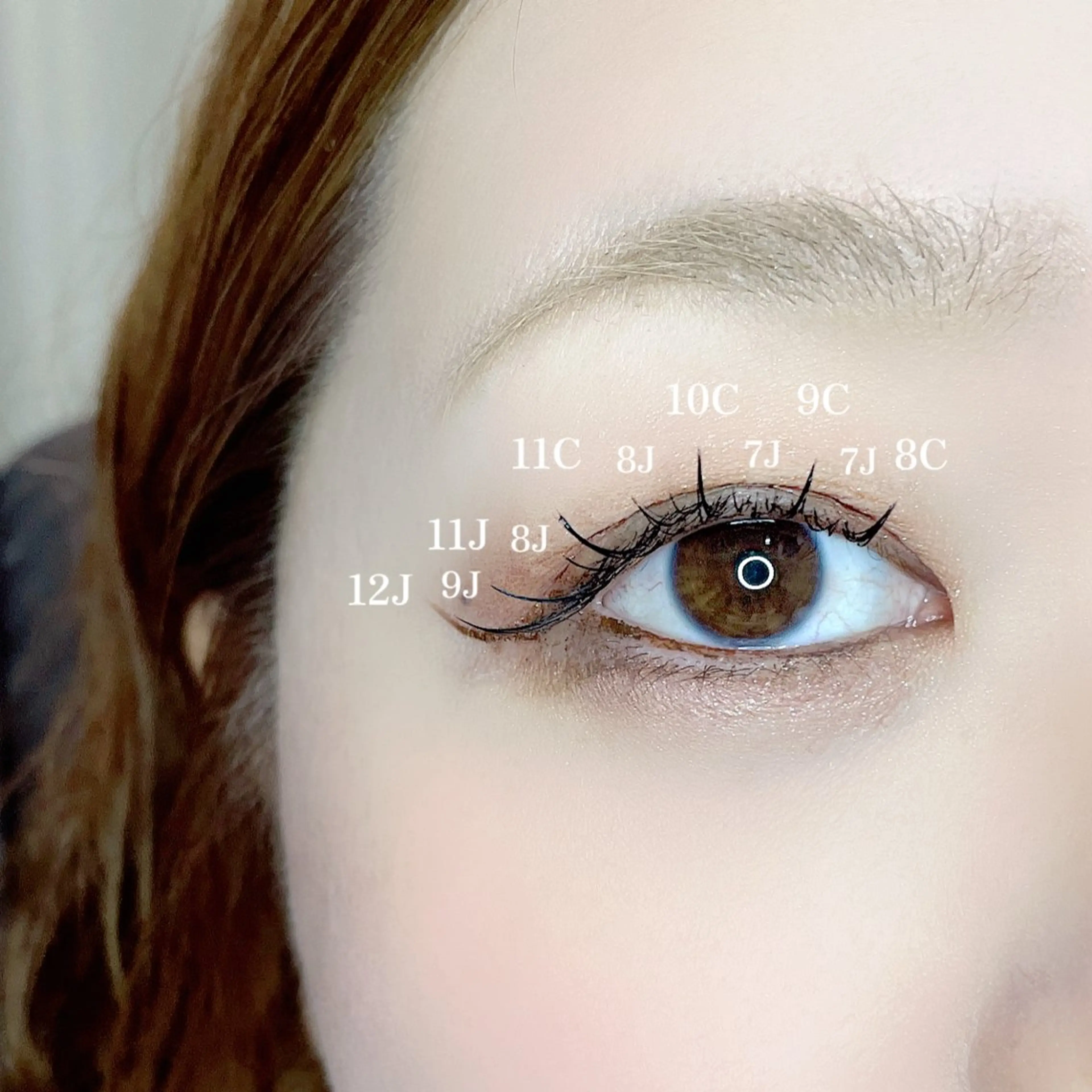 マツエク・マツパ マツエク Lanhr所属・〔Lanhr〕 🍋akiのマツエク・マツパデザイン