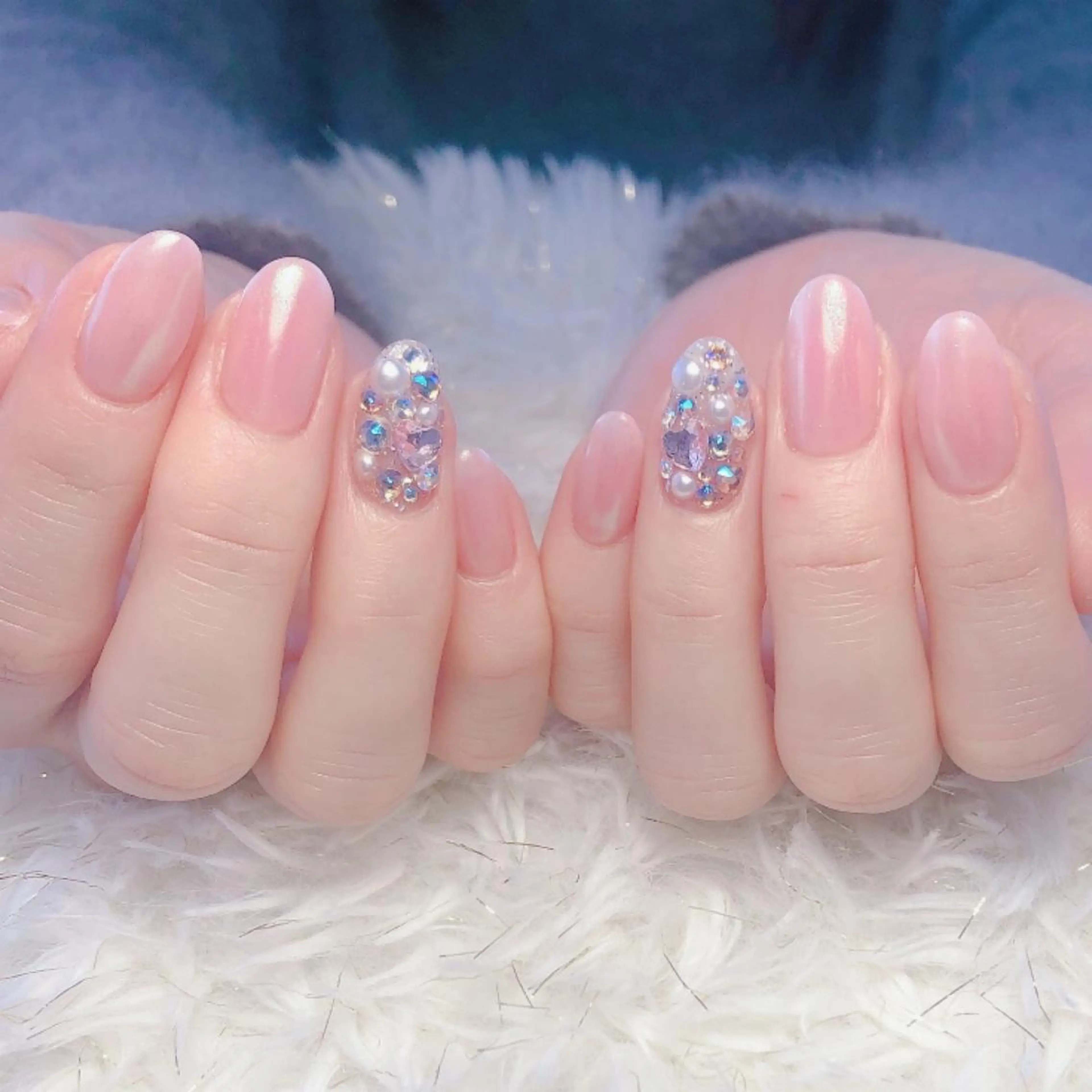 ネイル シンプルネイル Recharm所属・川浜 みどりのネイルデザイン