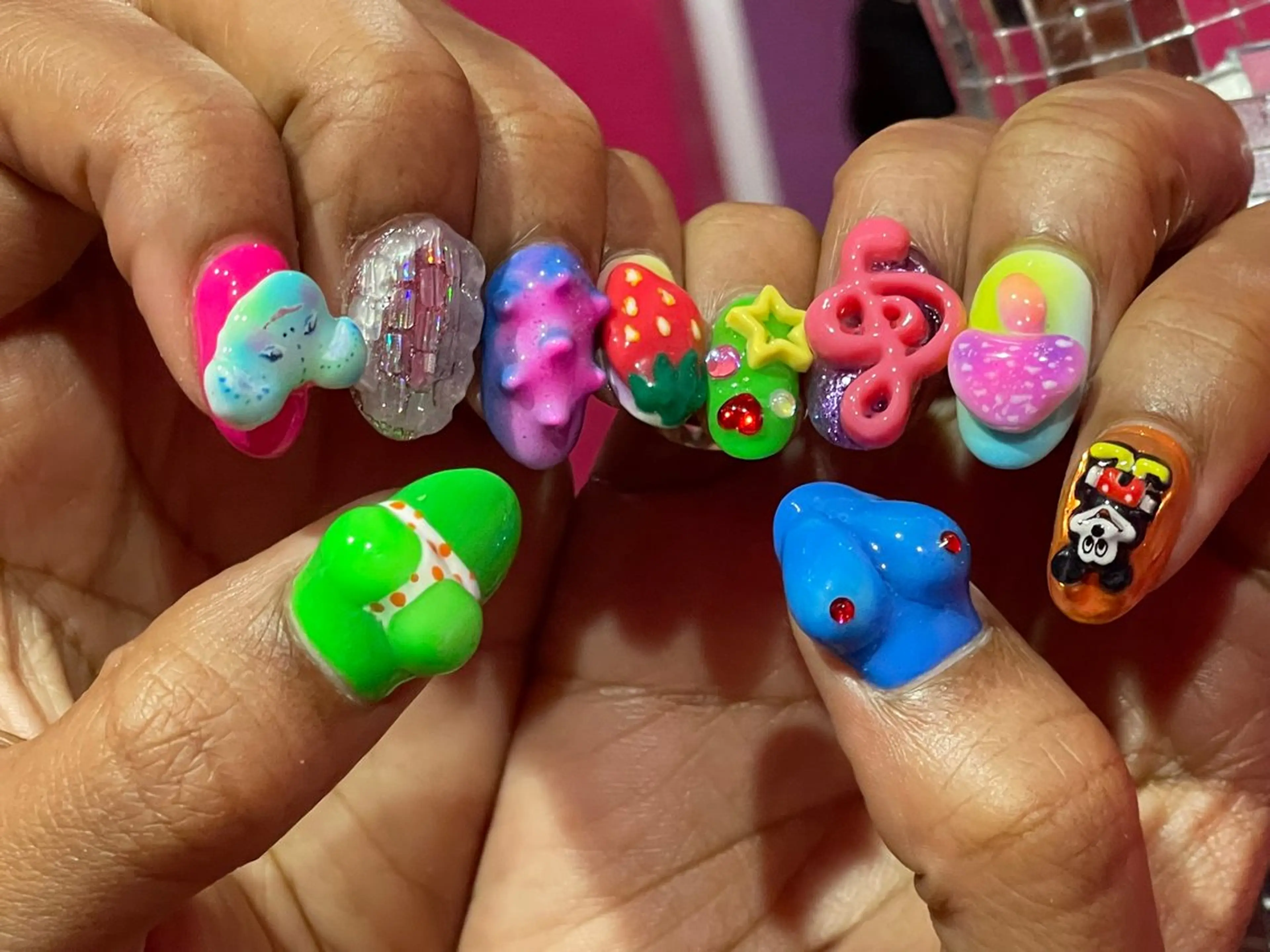 ネイル ハンドネイル Cleo 名古屋駅店 🖤Seraのネイルデザイン