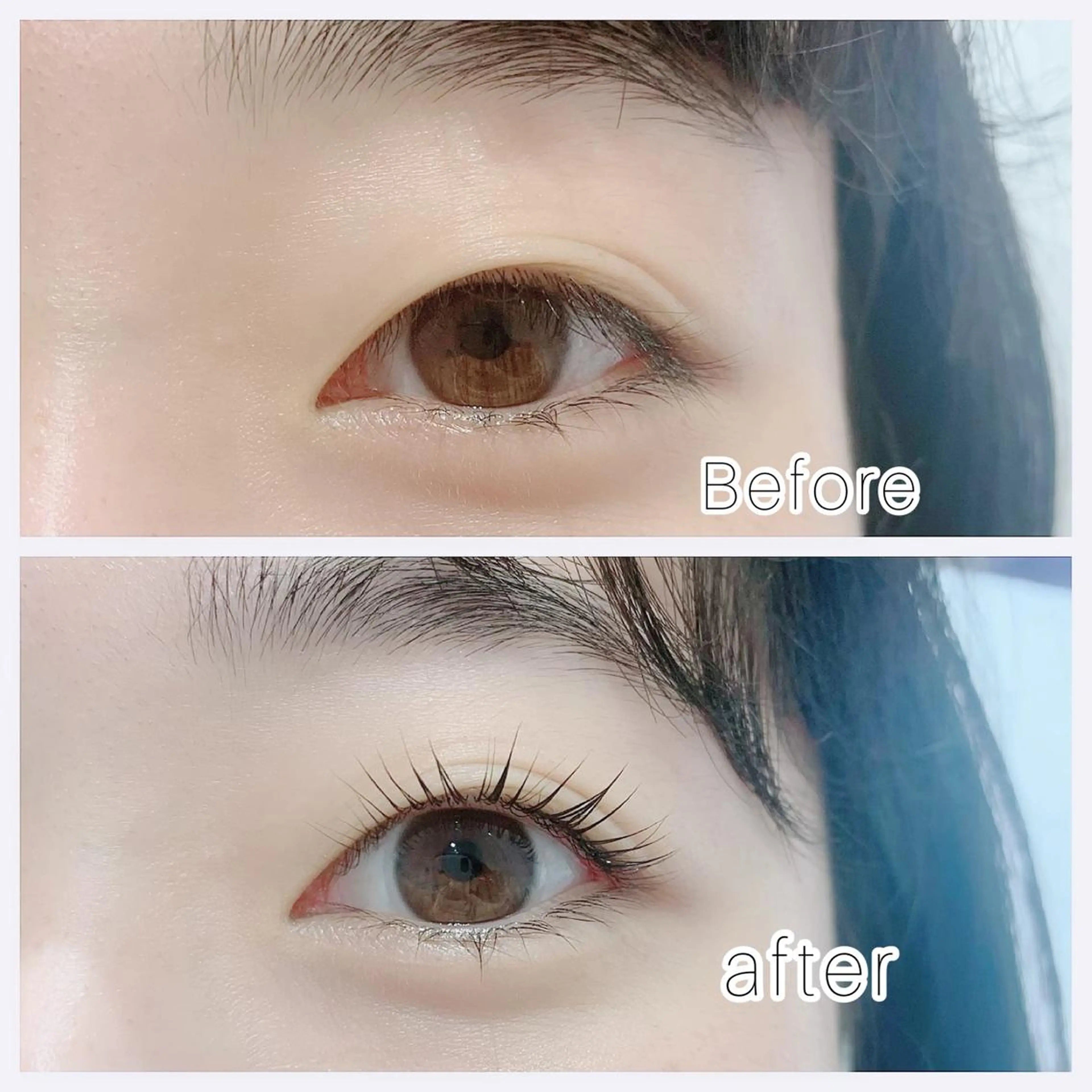 マツエク・マツパ パリジェンヌラッシュリフト 池袋駅韓国風🇰🇷 束感💗Tomoのマツエク・マツパデザイン