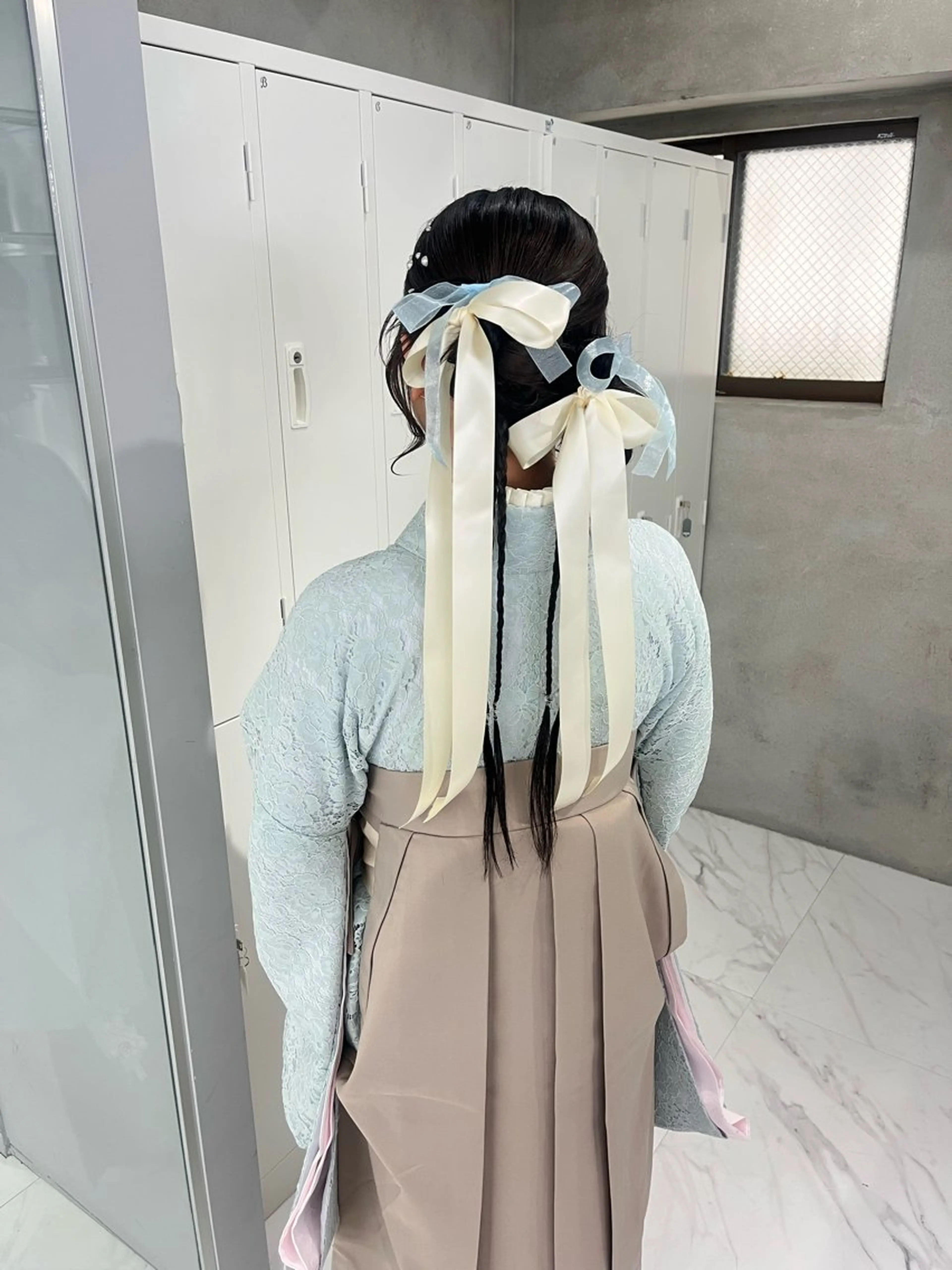 ロング ヘアアレンジ riko/レイヤー/ 艶カラー/ヘアセットのヘアスタイル