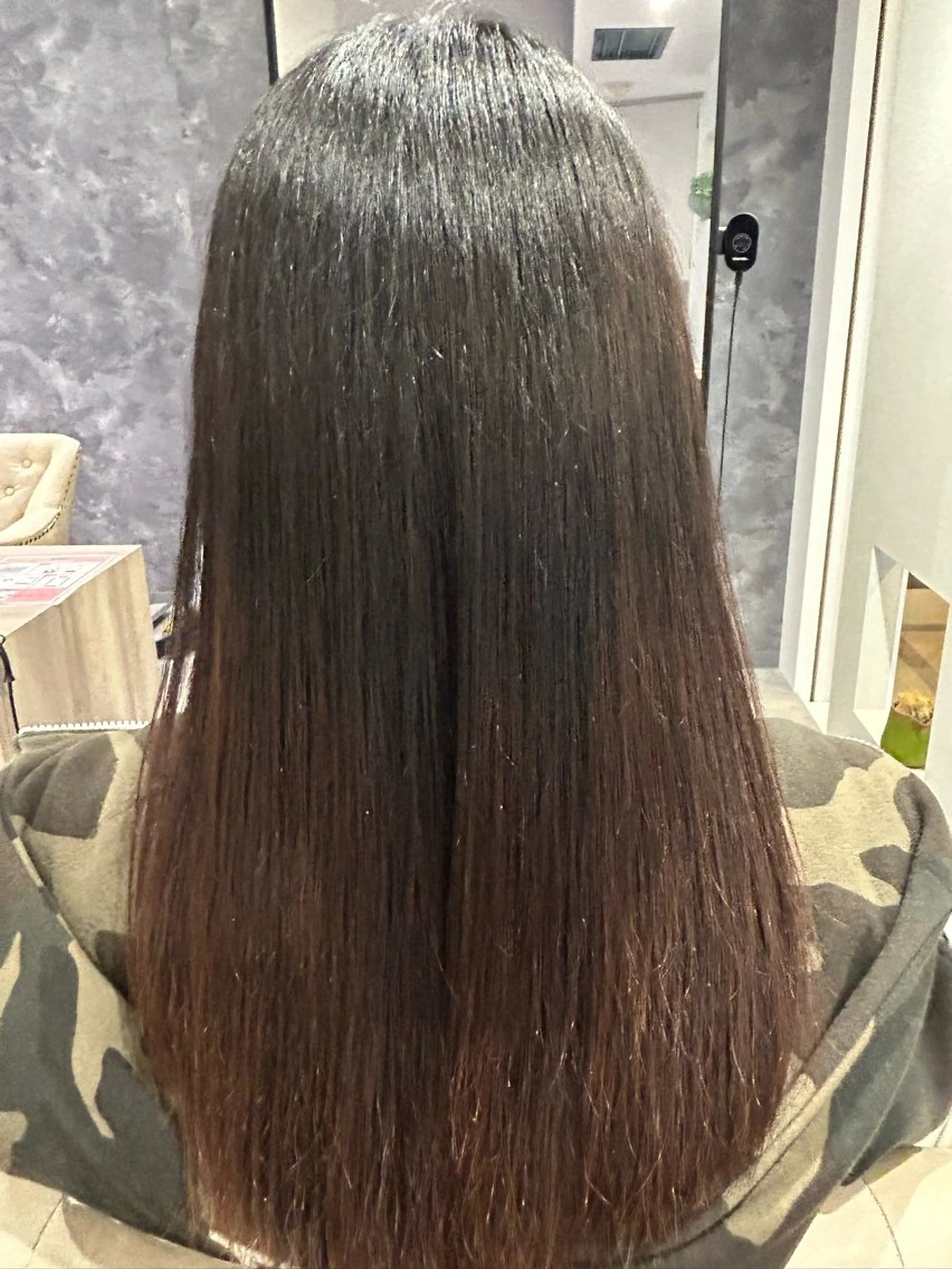 ロング 五ノ井 一世のヘアスタイル