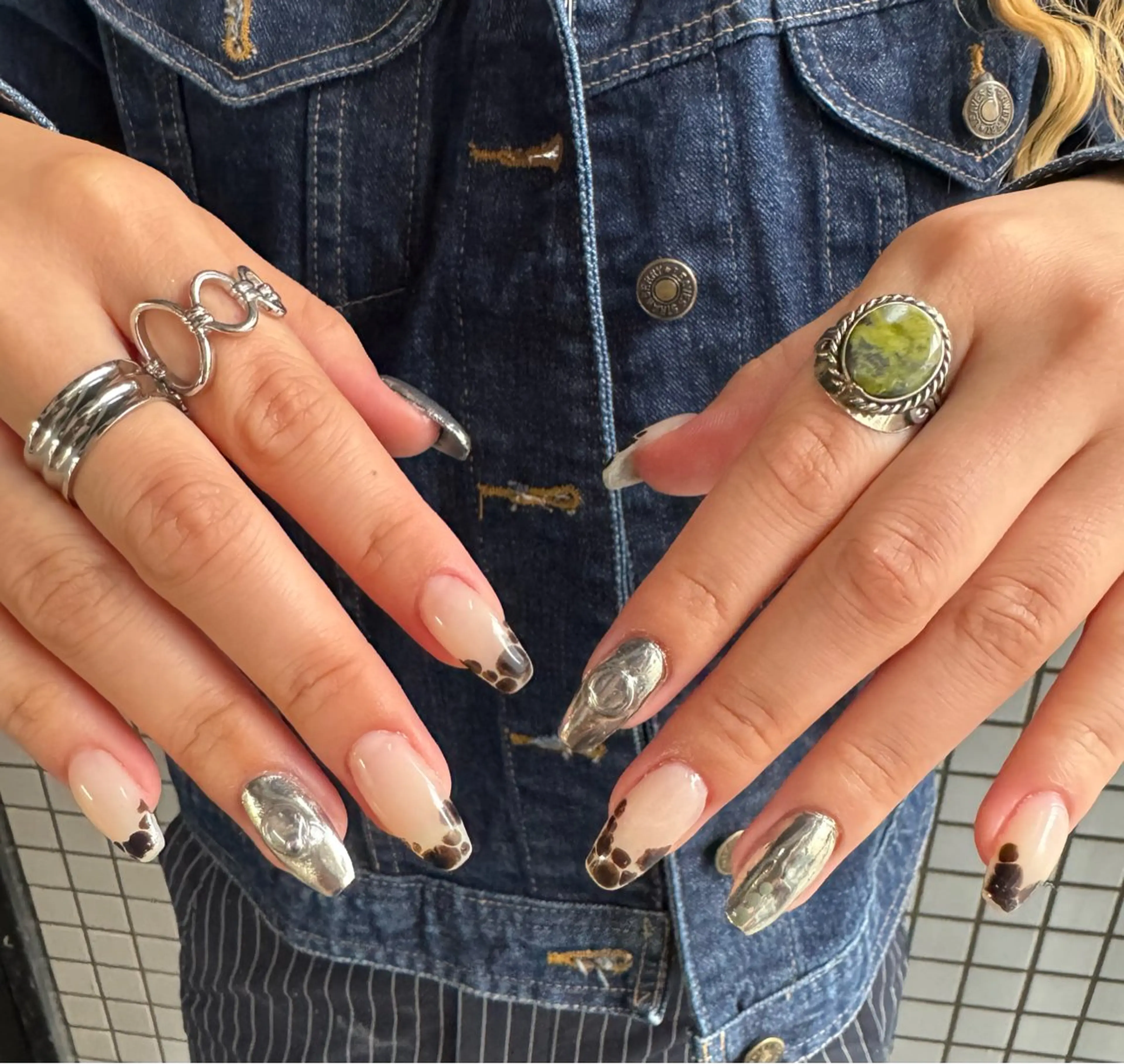 ネイル ハンドネイル フットネイル MITSUKI🪡 海外/個性派/ロングのネイルデザイン