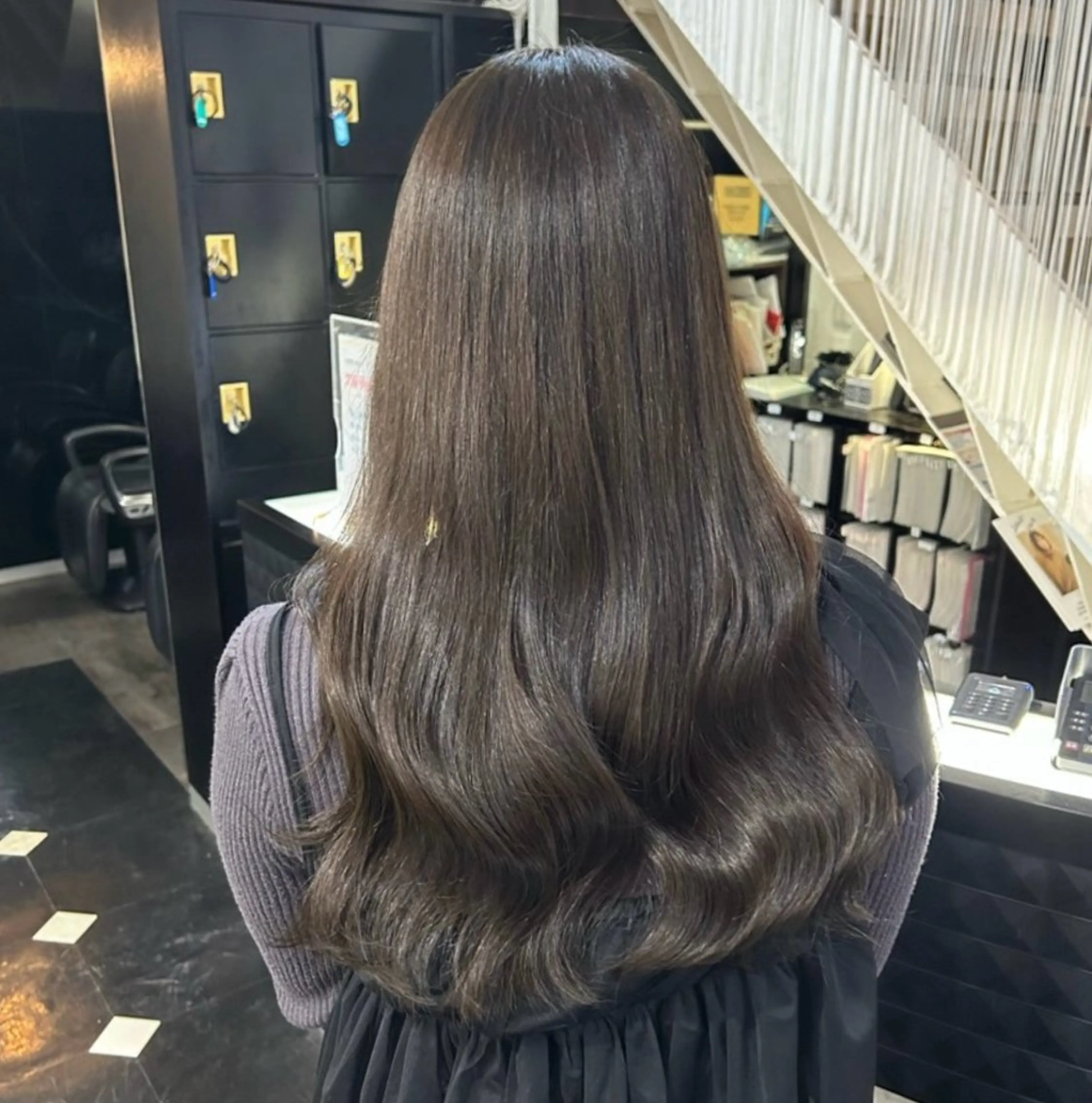 ロング カラー mizu kiのヘアスタイル