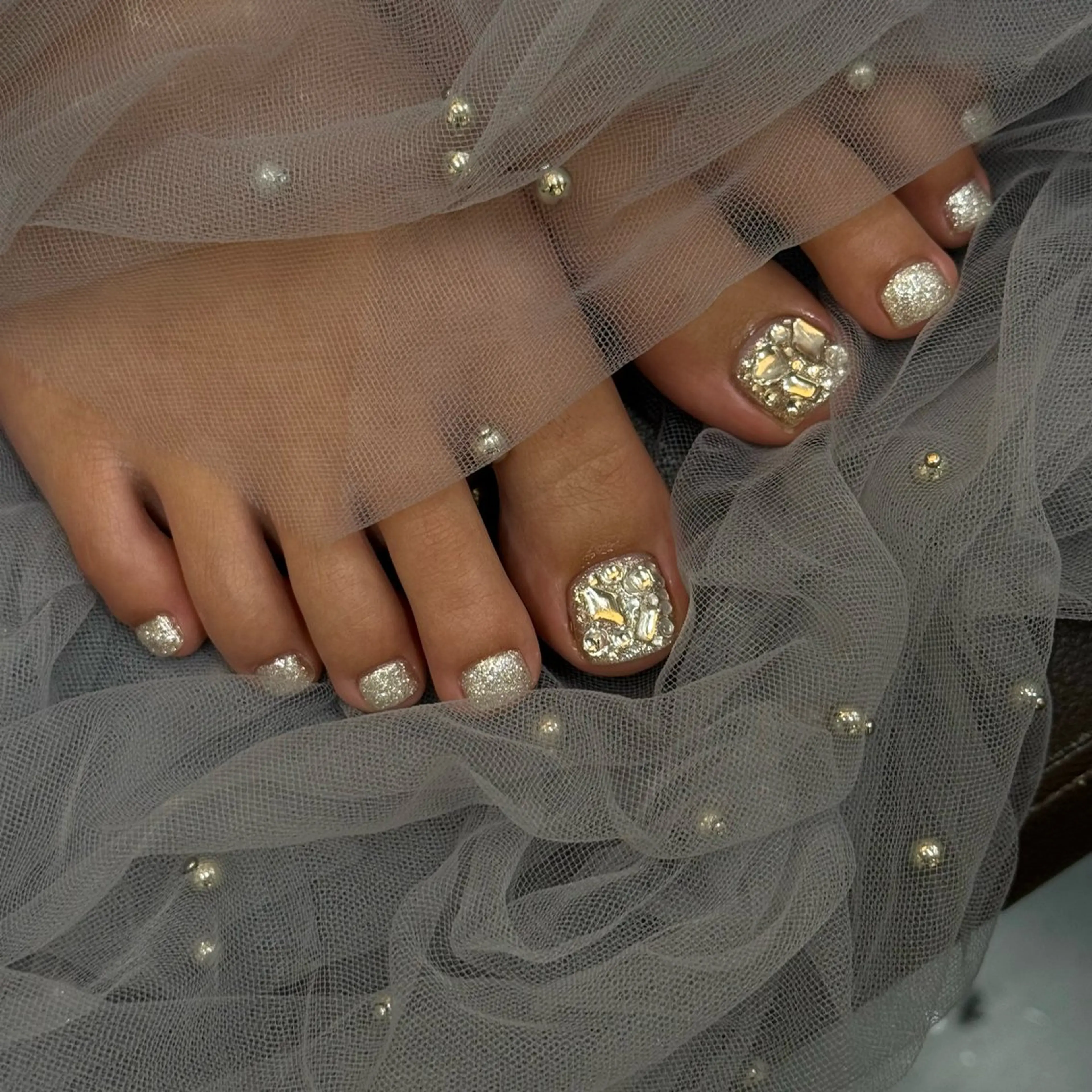 【フットジェル✨】10種類デザイン、オフ込みの写真