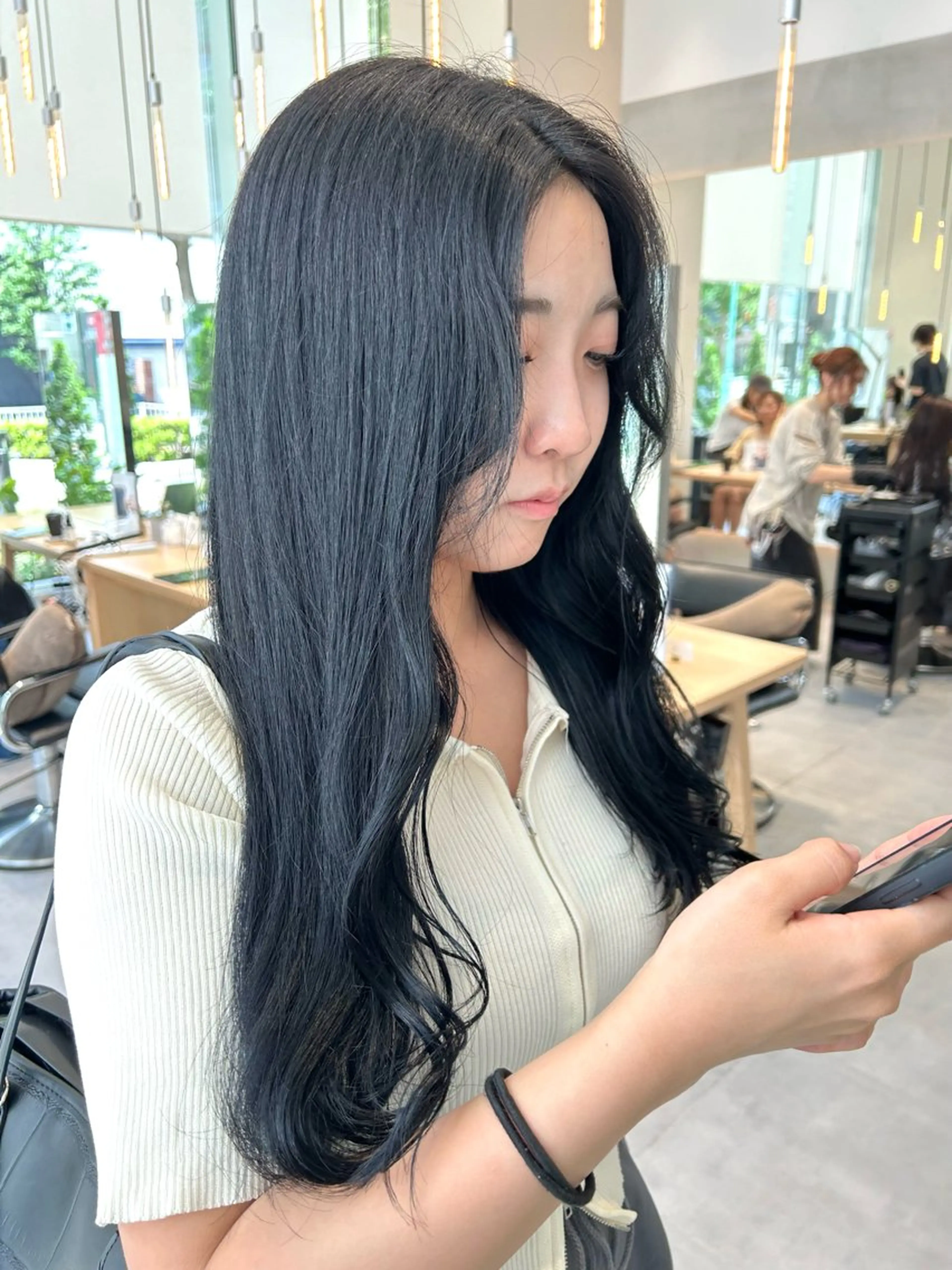 ロング カラー カット ヘアカラー トリートメント ヘアセット 風香🪼レイヤー /透明感カラーのヘアスタイル