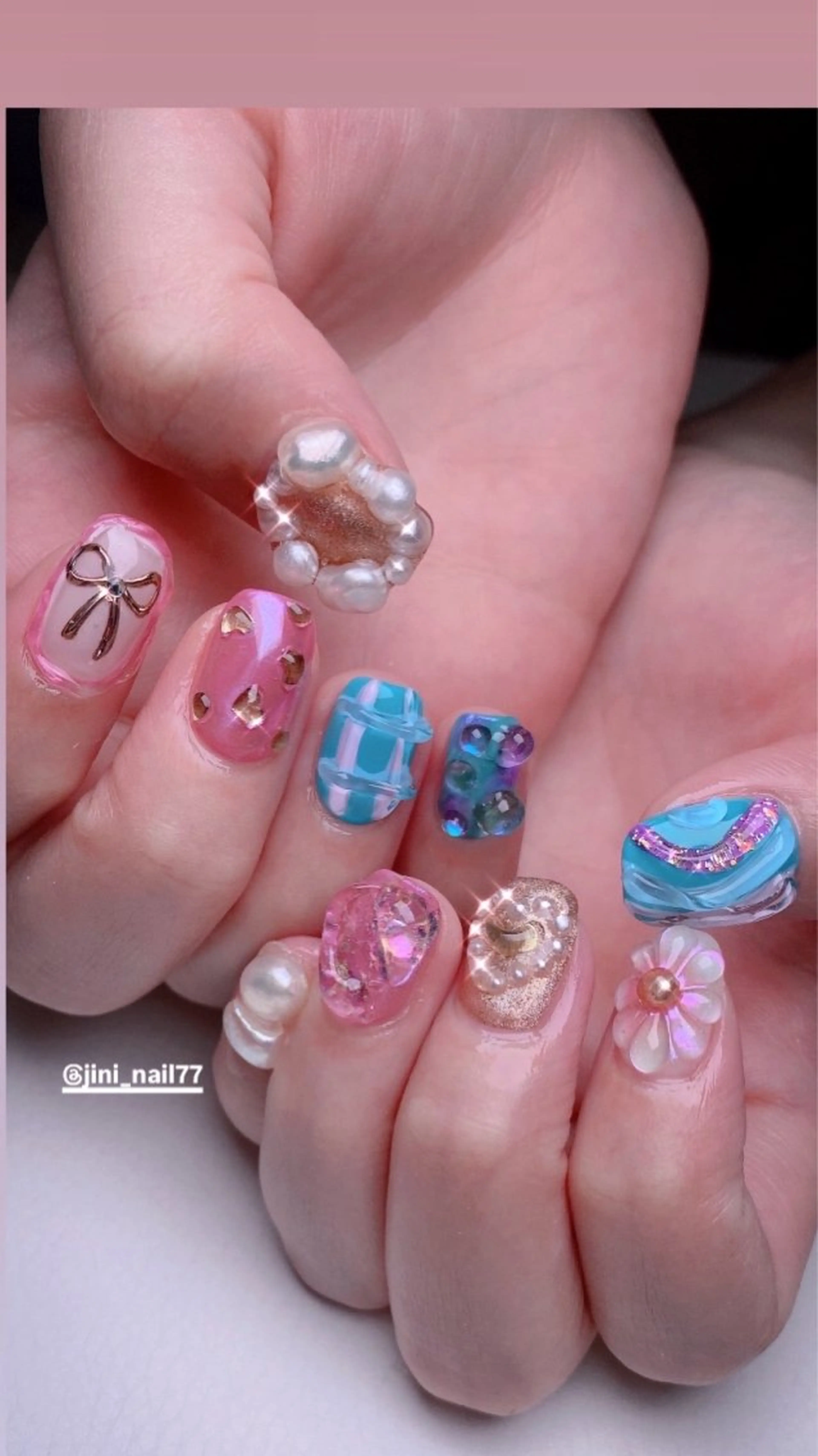 ネイル JINI NAIL所属・ジニ ネイルのネイルデザイン