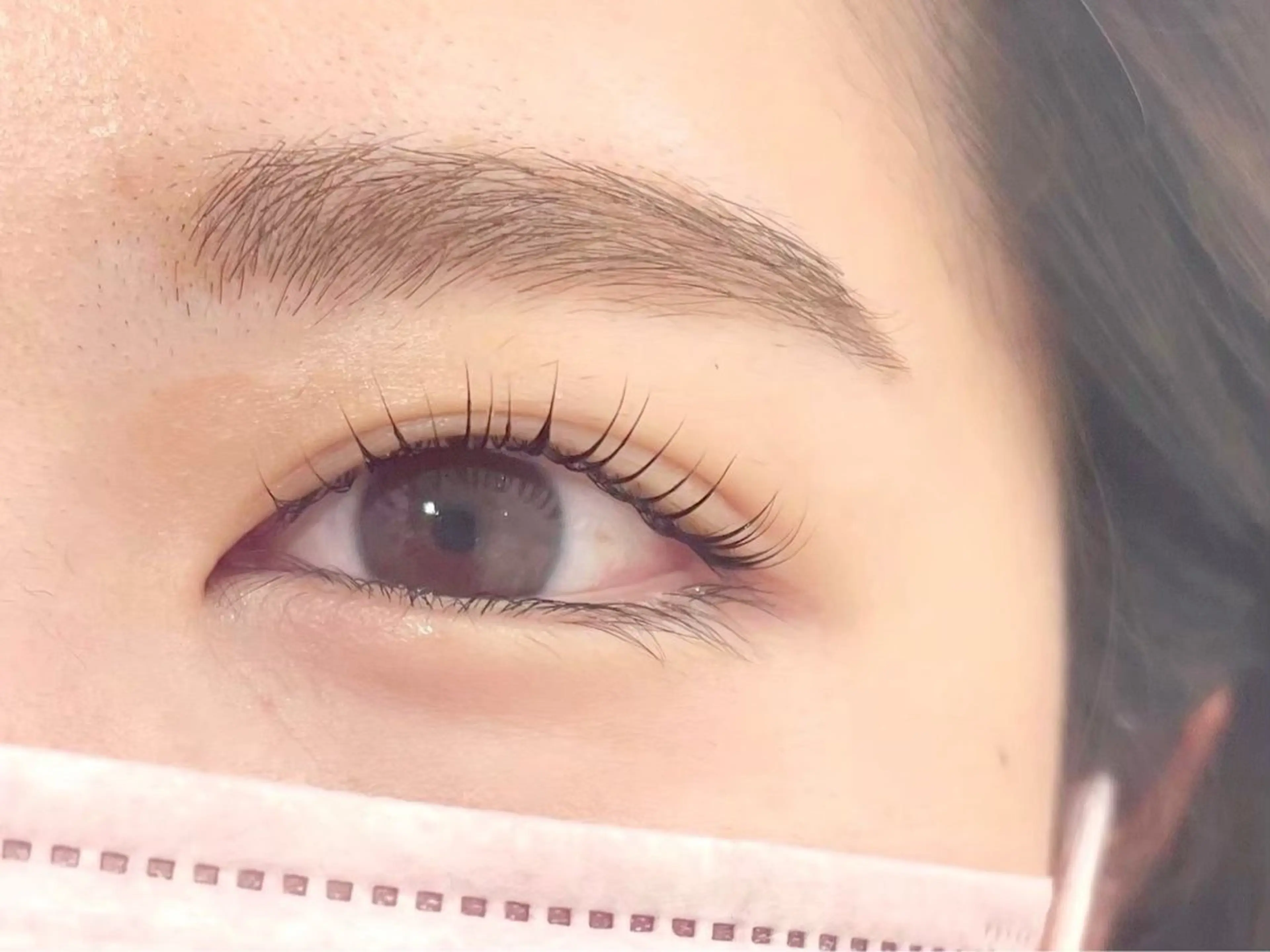 自然に可愛く✨️まつ毛パーマ👀️🫧お支払い現金のみ⚠️の写真