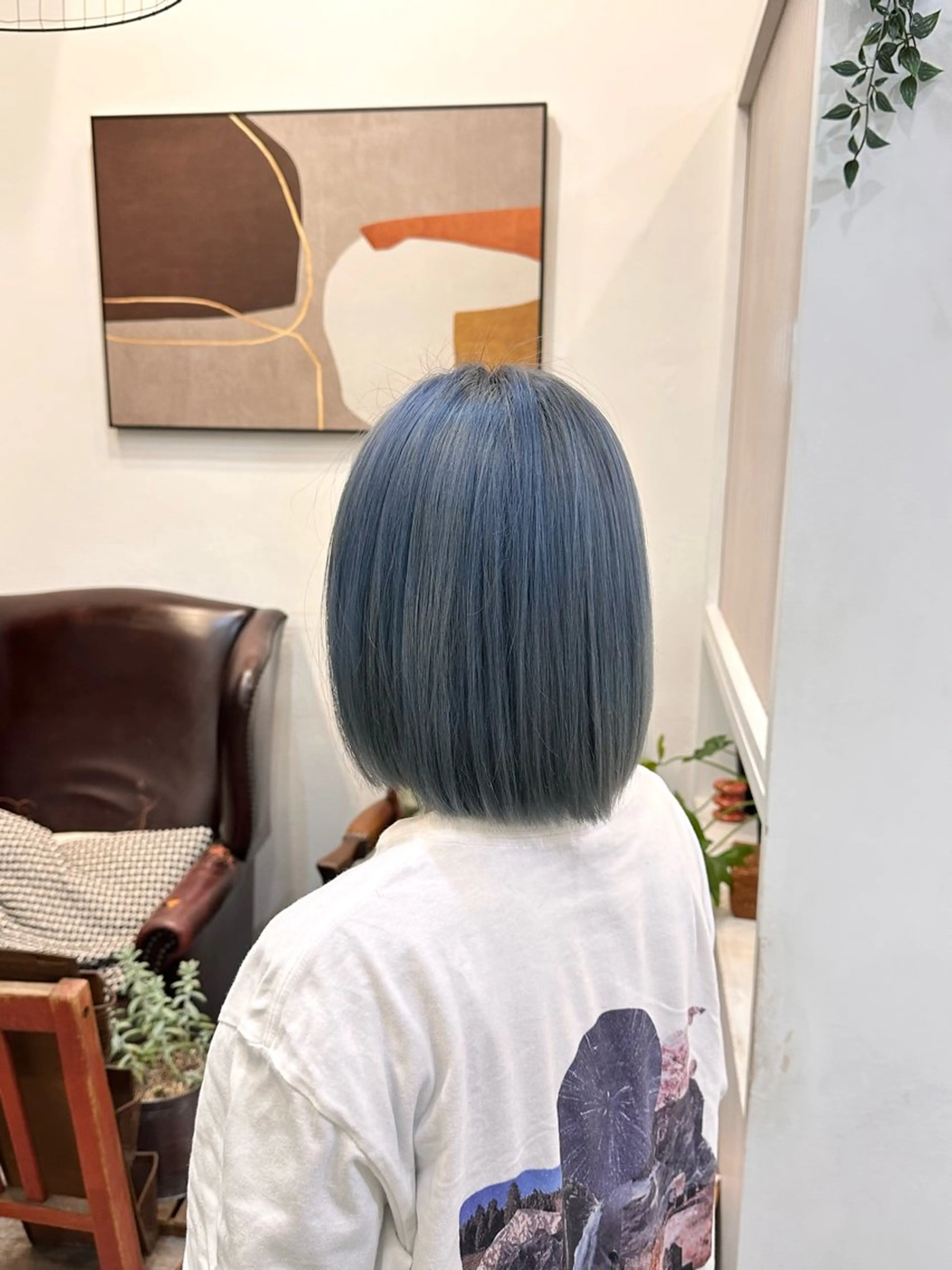 ミディアム カラー ヘアカラー トリートメント 村上 滉弥のヘアスタイル